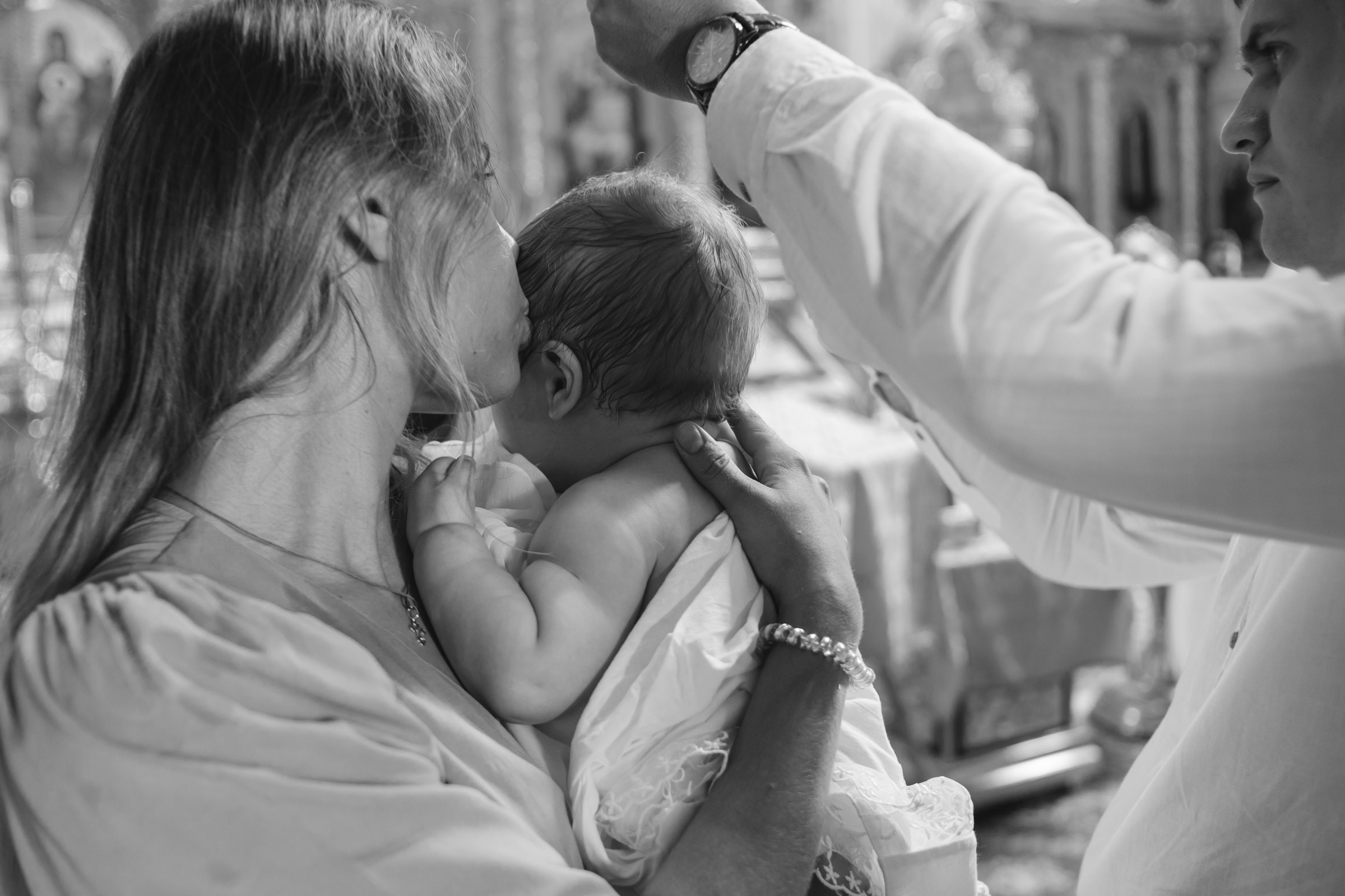 Крещение Ивана. Семейный фотограф в Волгодонске Краченцева Анна