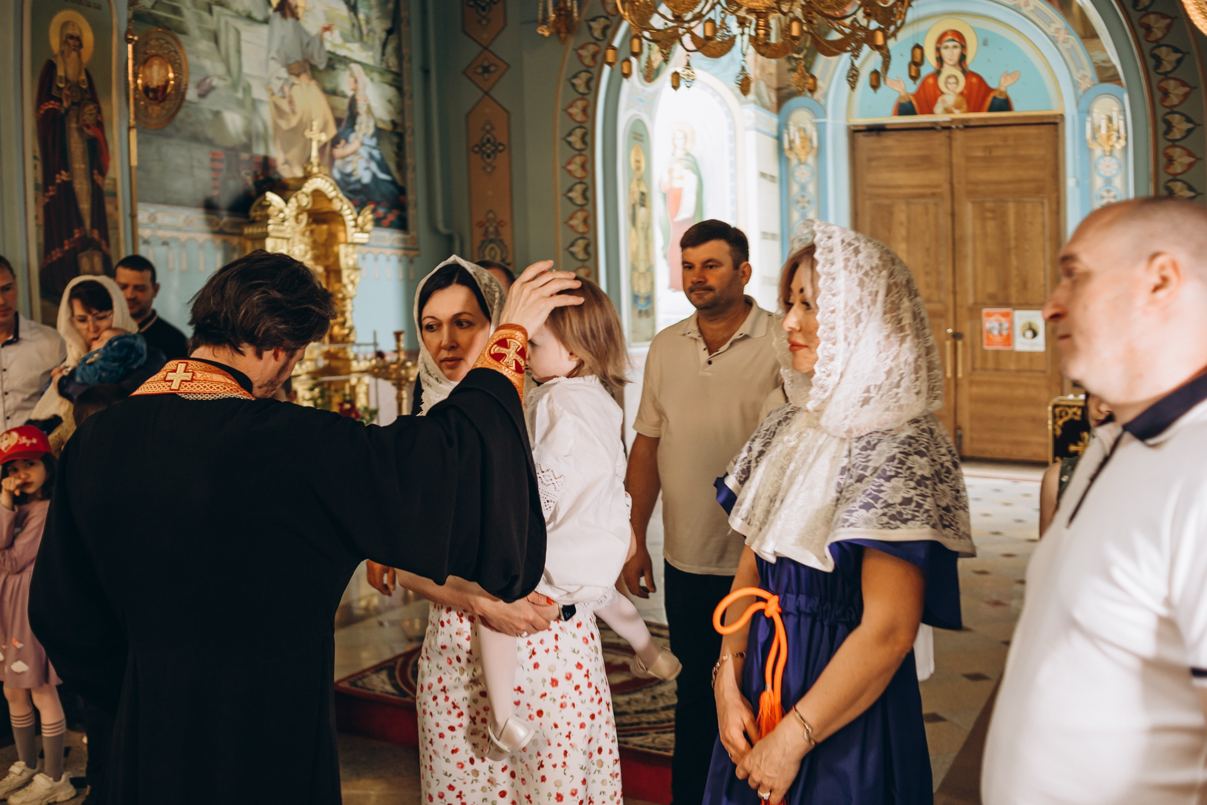 Крещение Таисии. Семейный фотограф в Волгодонске Краченцева Анна