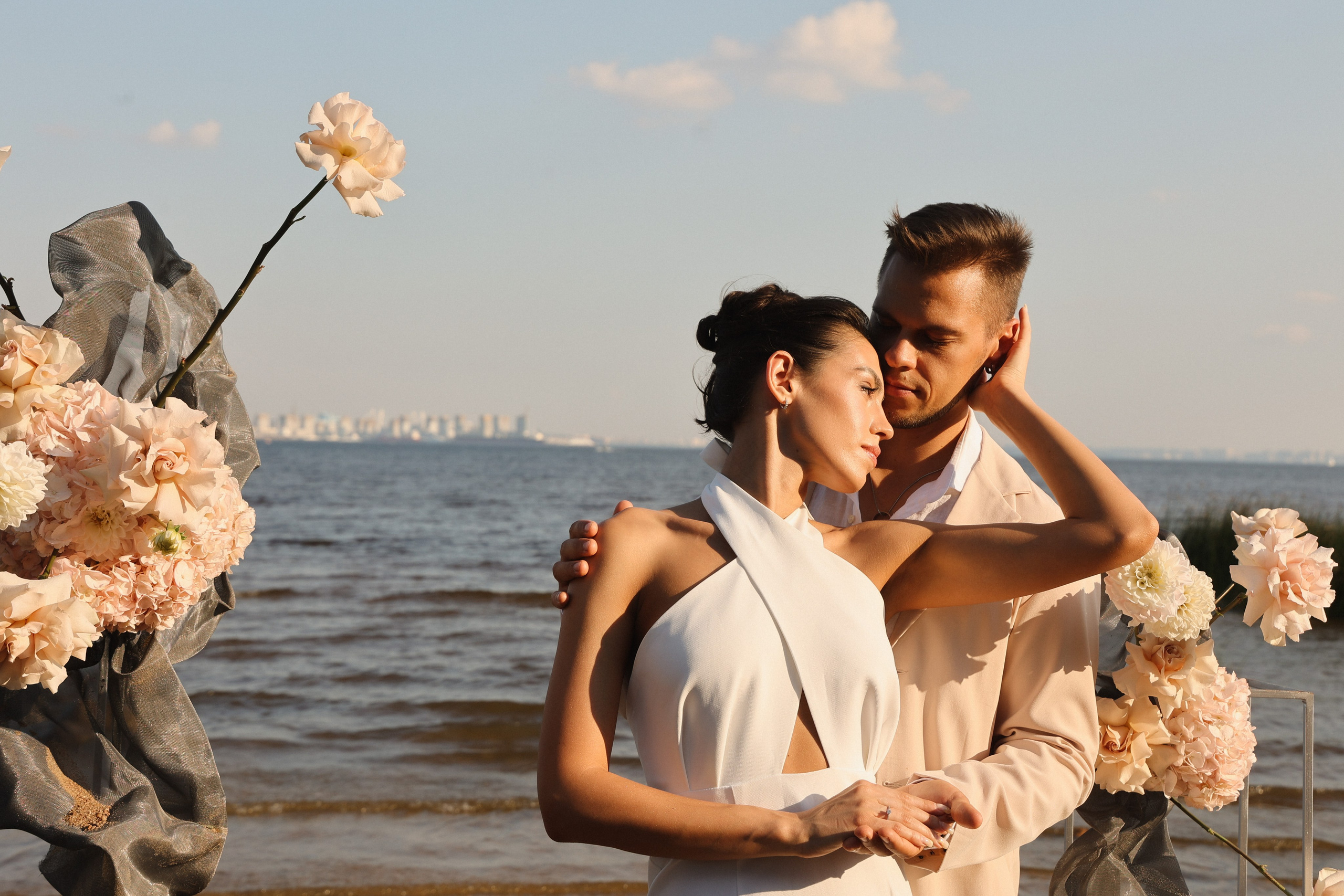 Любовь на закате. Свадебный фотограф в Москве и Санкт- Петербурге Алина Сараева