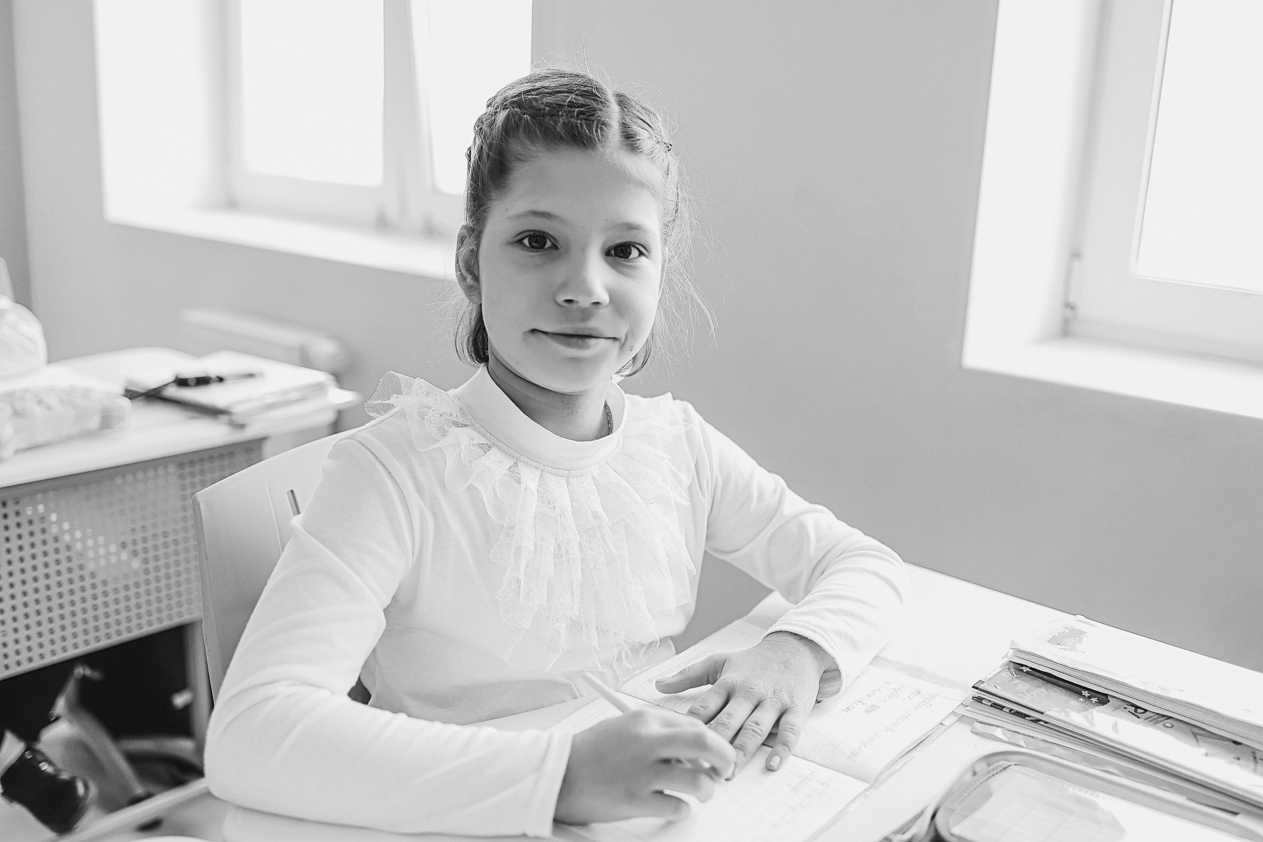 Один день в школе 1 класс. Семейный фотограф Тюмень, фотограф на роды Салмина Мария