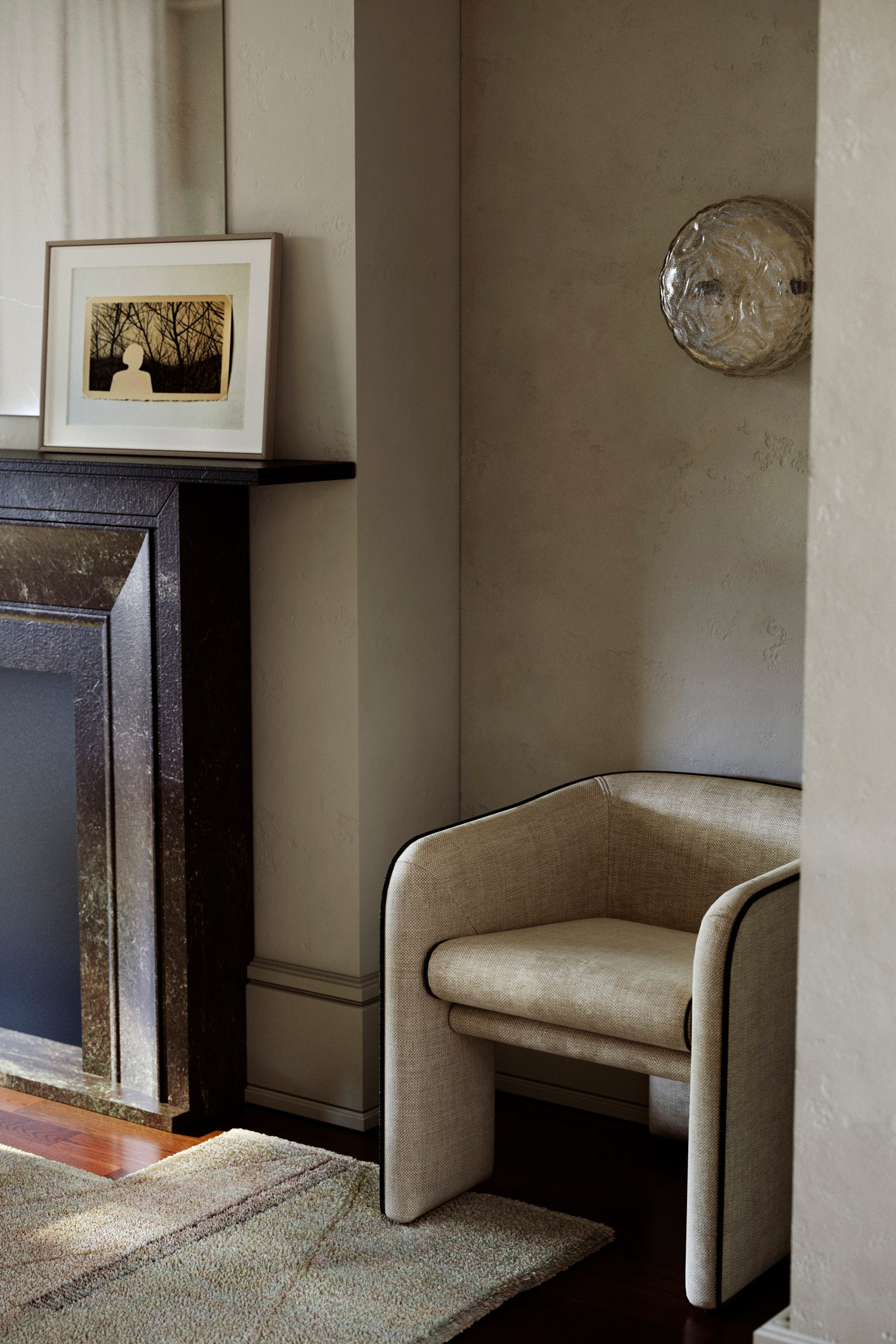 Работа по референсу Agusta Hoffman. Визуализации Дизайн проектов