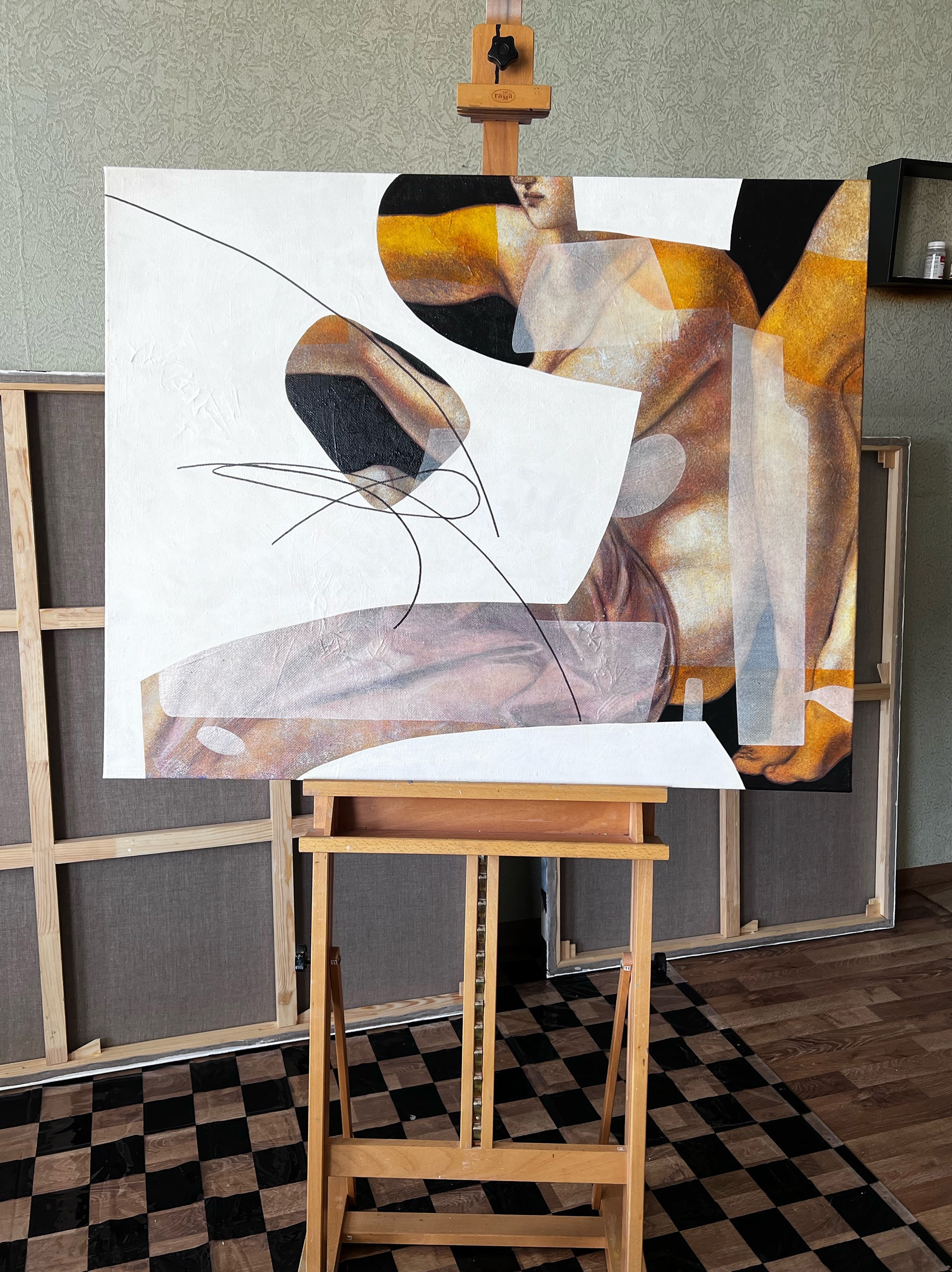 Agape. Художник-абстракционист Ольга Рикун. Москва