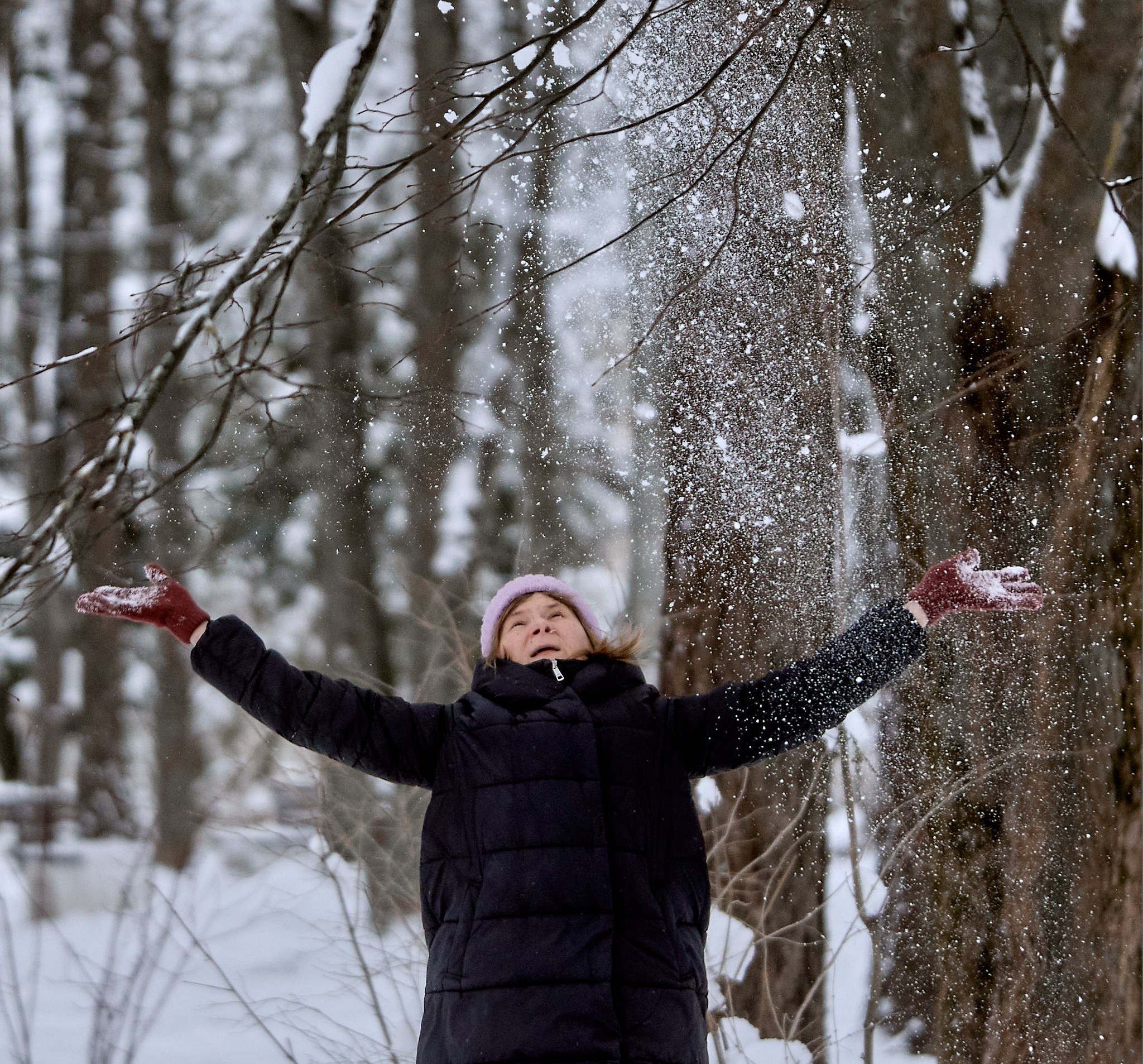 Зимняя фотопрогулка с Оксаной. Свадебный и семейный фотограф в г. Волхов Алексей Кочерыжкин