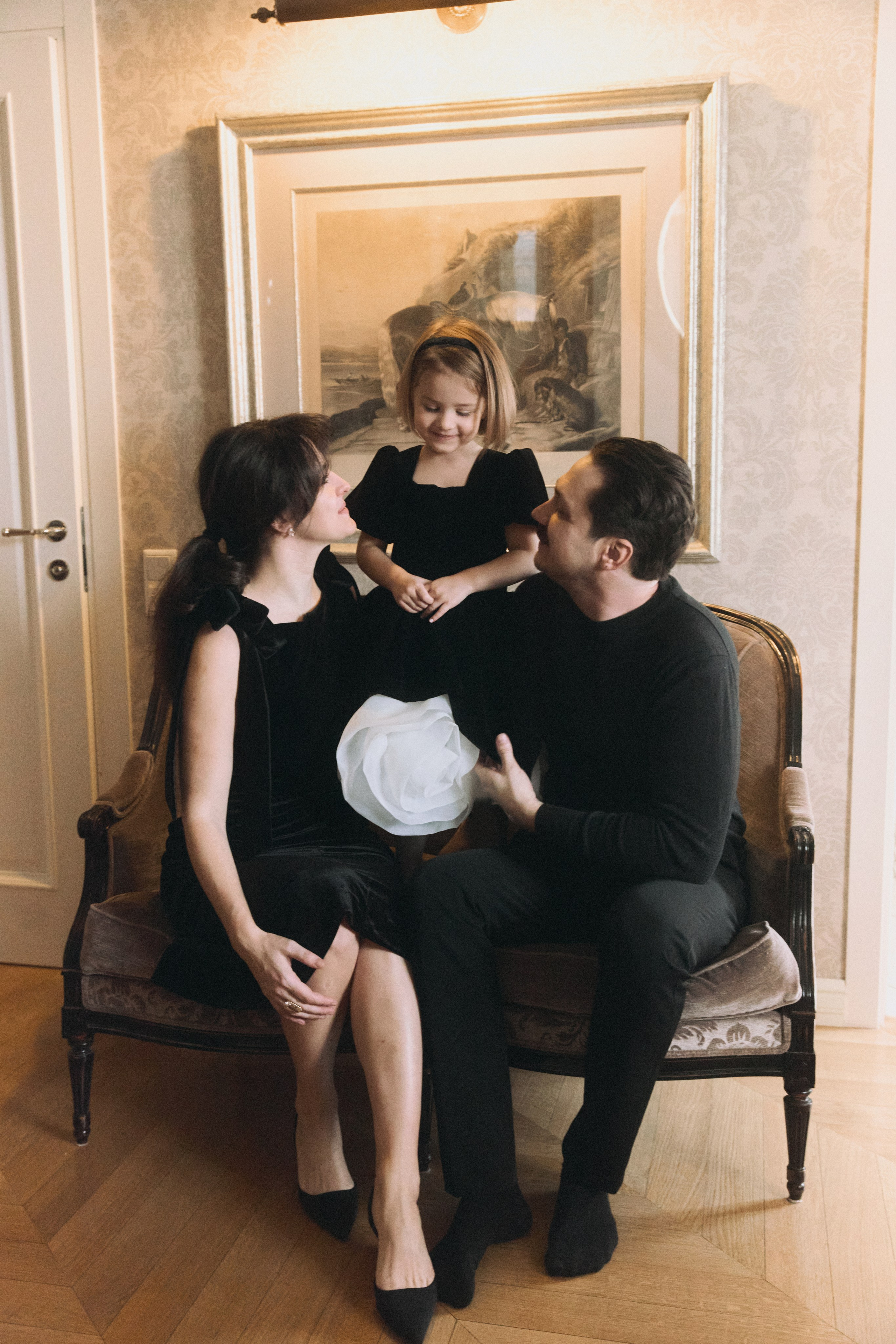 Илья + Женя + Василиса. Семейный и детский фотограф Юлия Шох