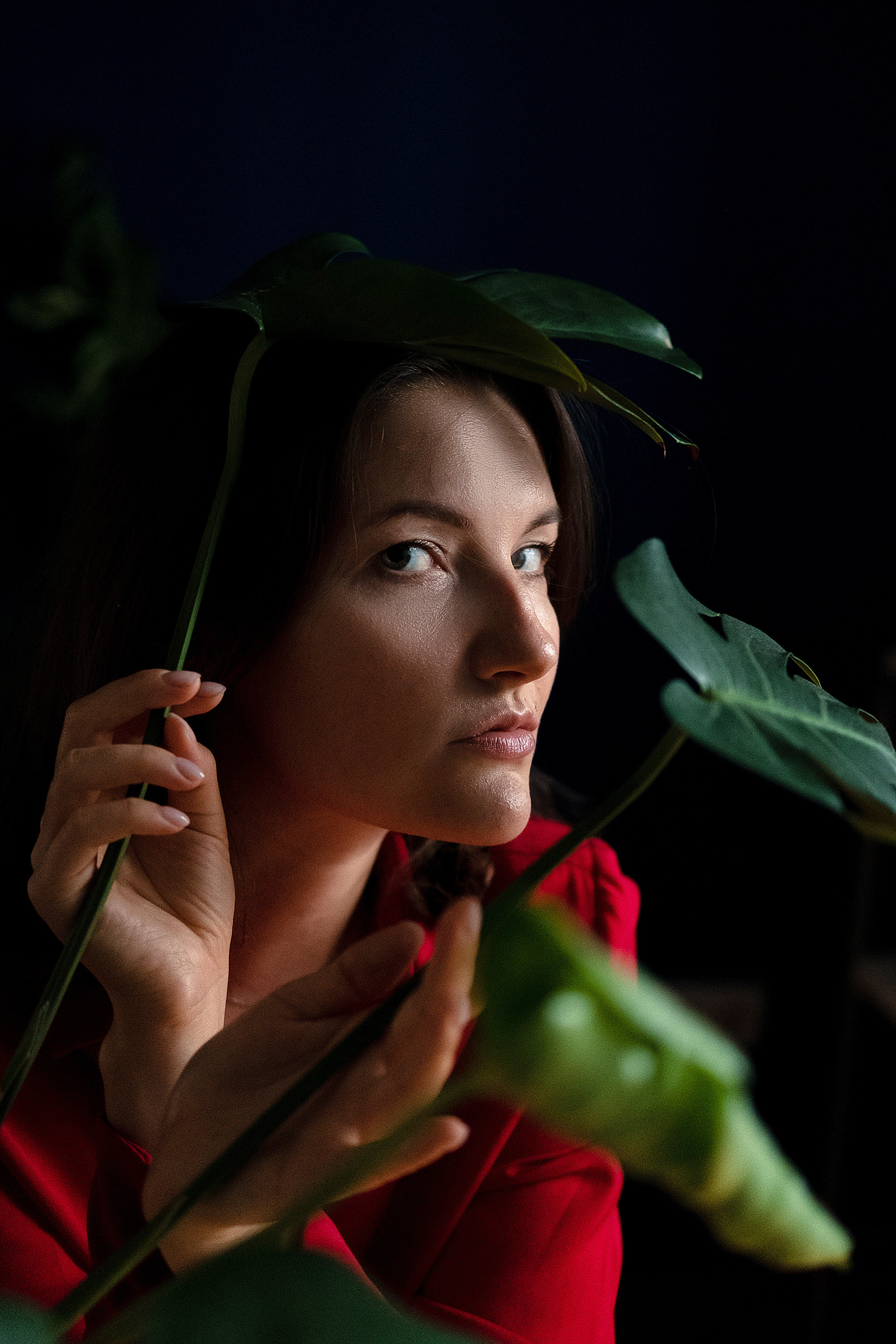 Катрин, Коша и их зелёные друзья. Фотограф Ёля Ильясова Оренбург