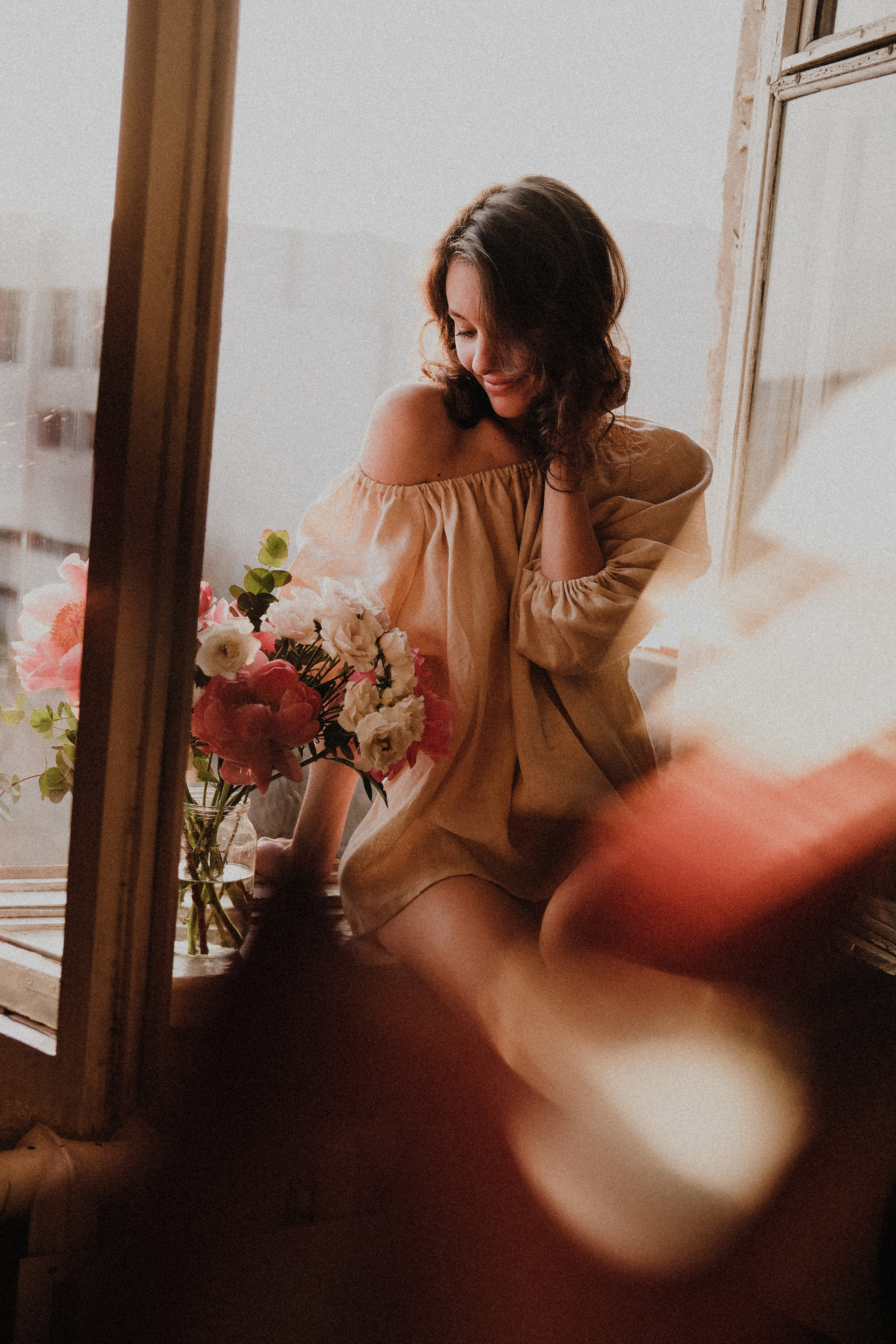 Марина и весеннее солнце. Фотограф Ёля Ильясова Оренбург