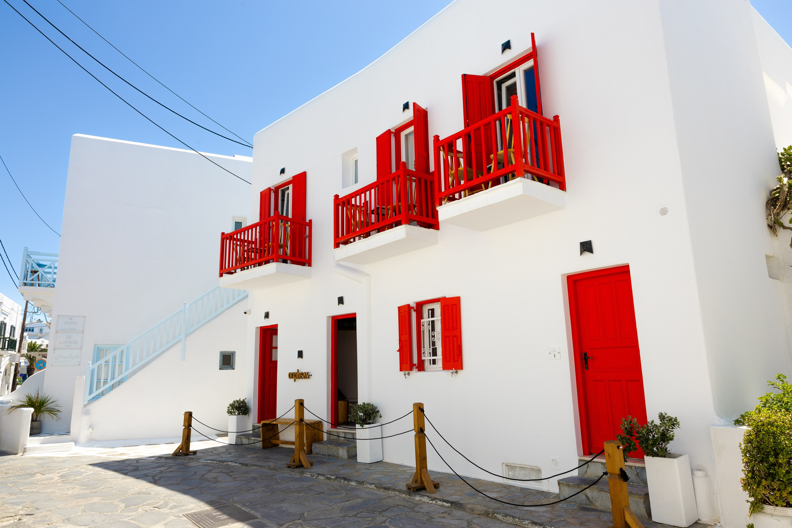 Миконос. Фото департамент круизного лайнера Астория Гранде