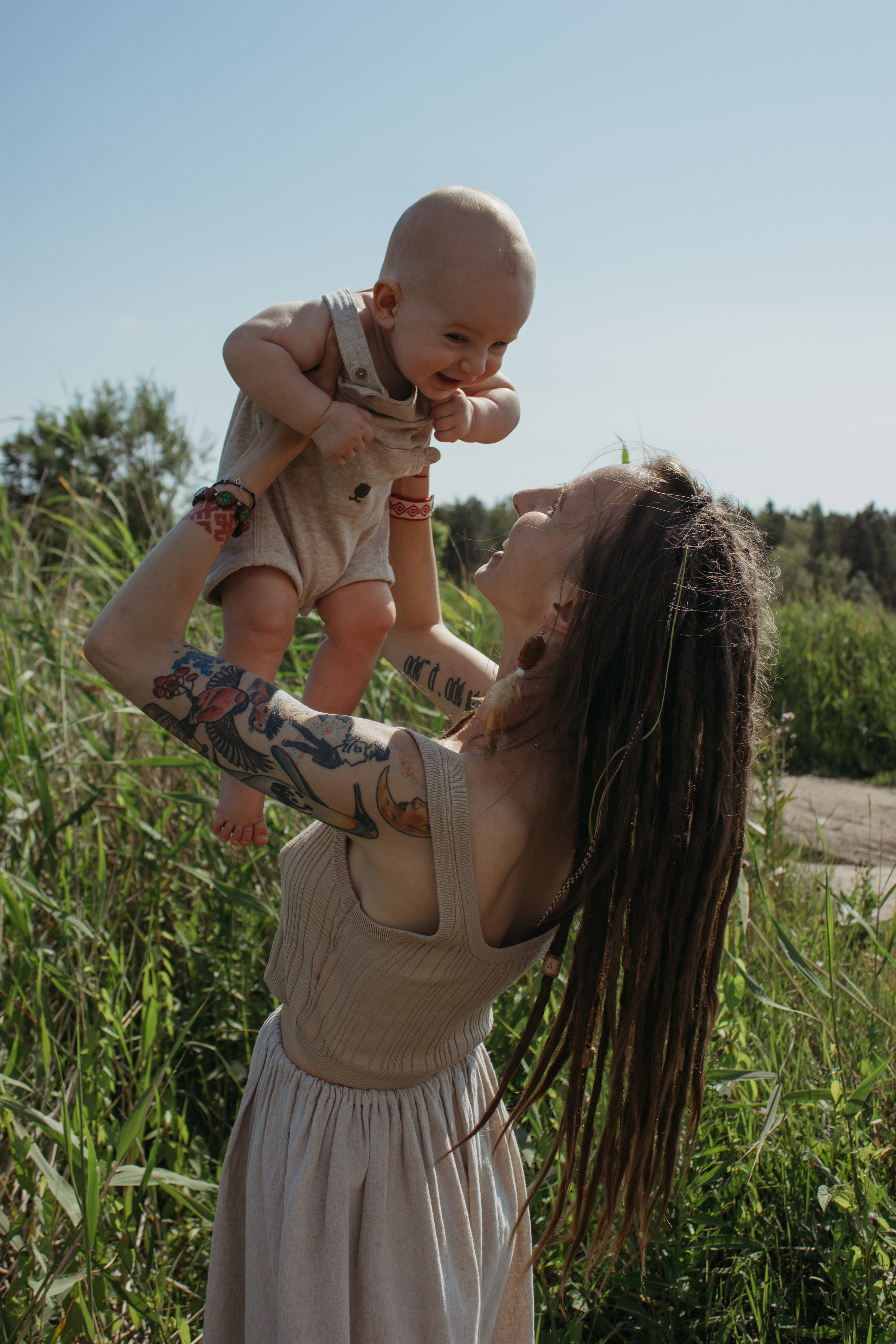 Детская фотосессия — На природе. Детский лайфстайл фотограф в городе Омске Ольга Калло