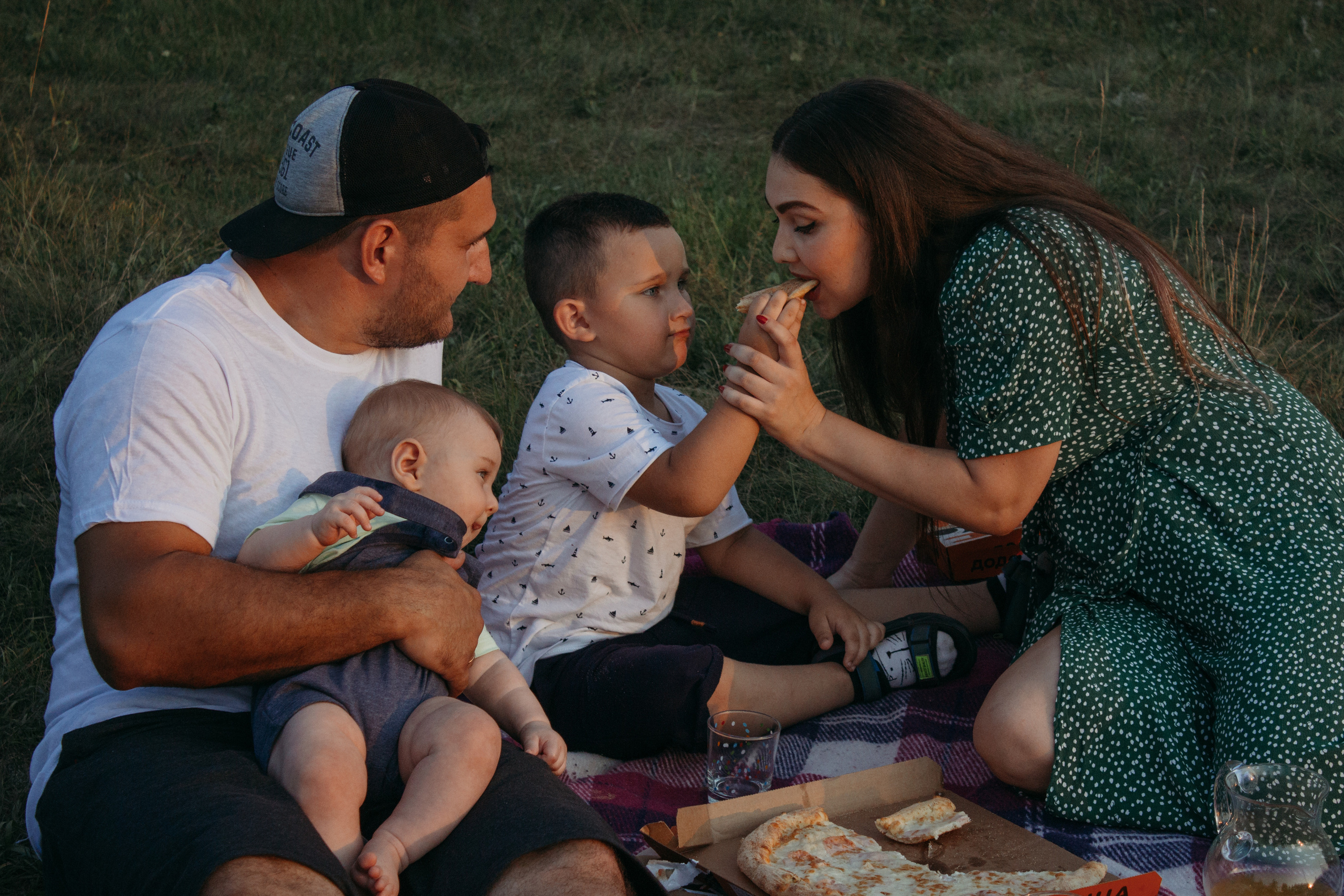 Детская фотосессия — На природе. Детский лайфстайл фотограф в городе Омске Ольга Калло