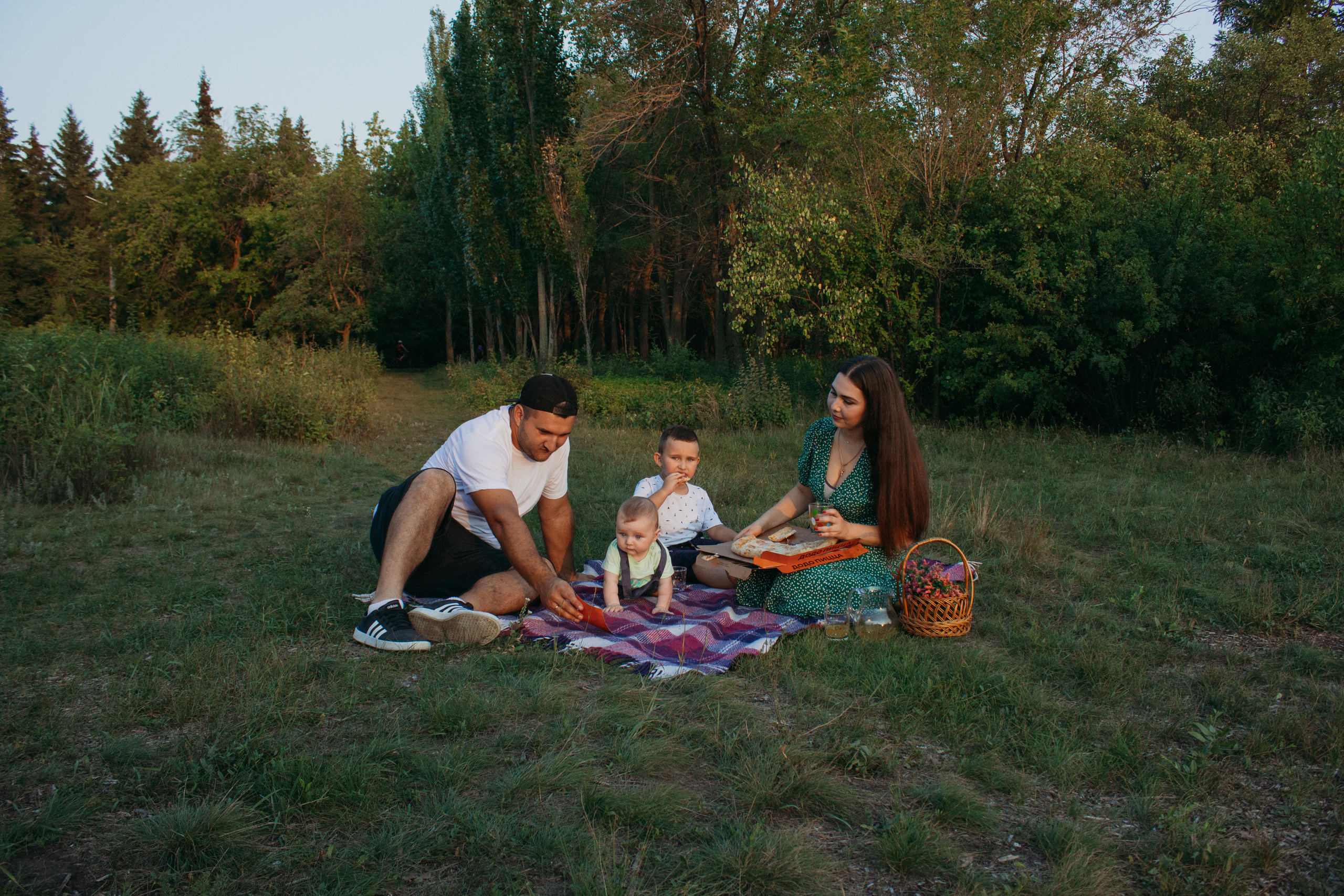 Детская фотосессия — На природе. Детский лайфстайл фотограф в городе Омске Ольга Калло