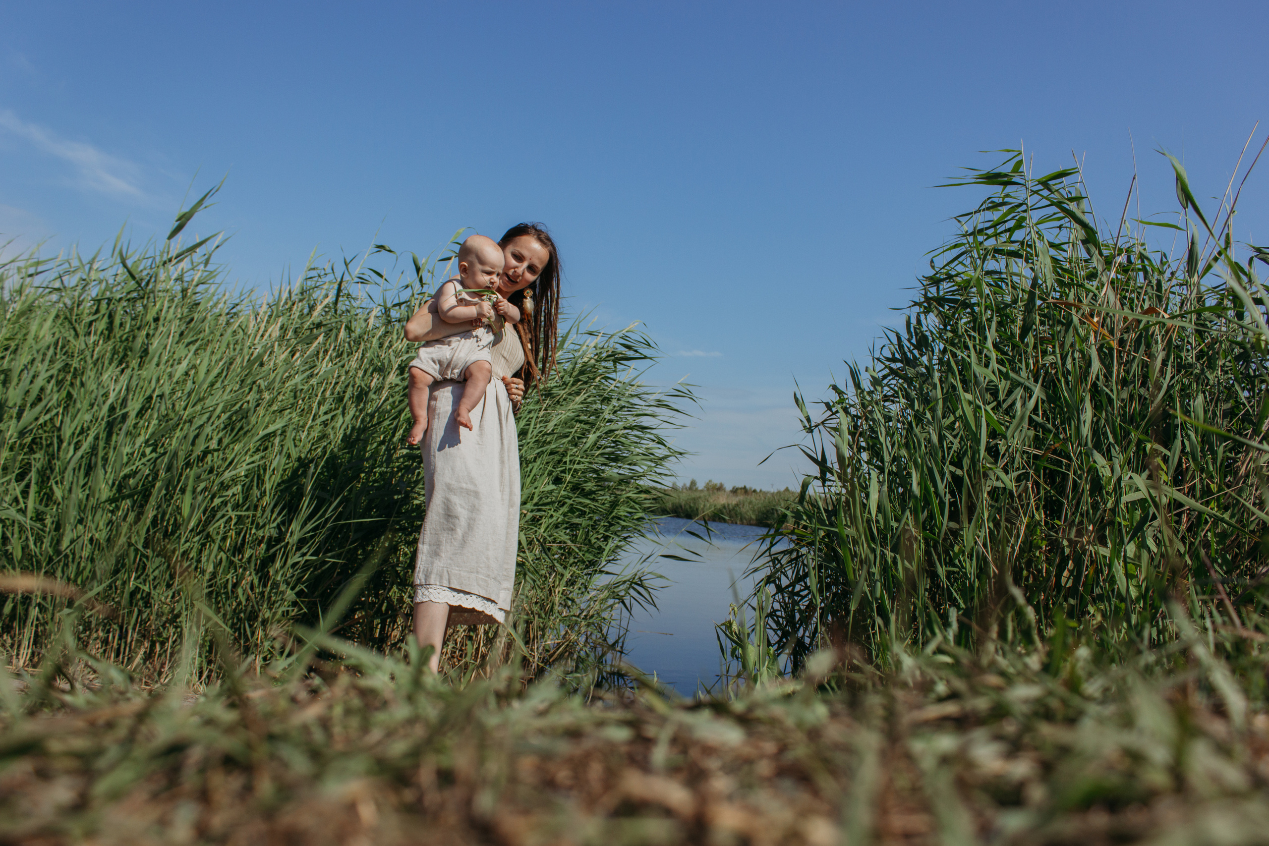 Детская фотосессия — На природе. Детский лайфстайл фотограф в городе Омске Ольга Калло