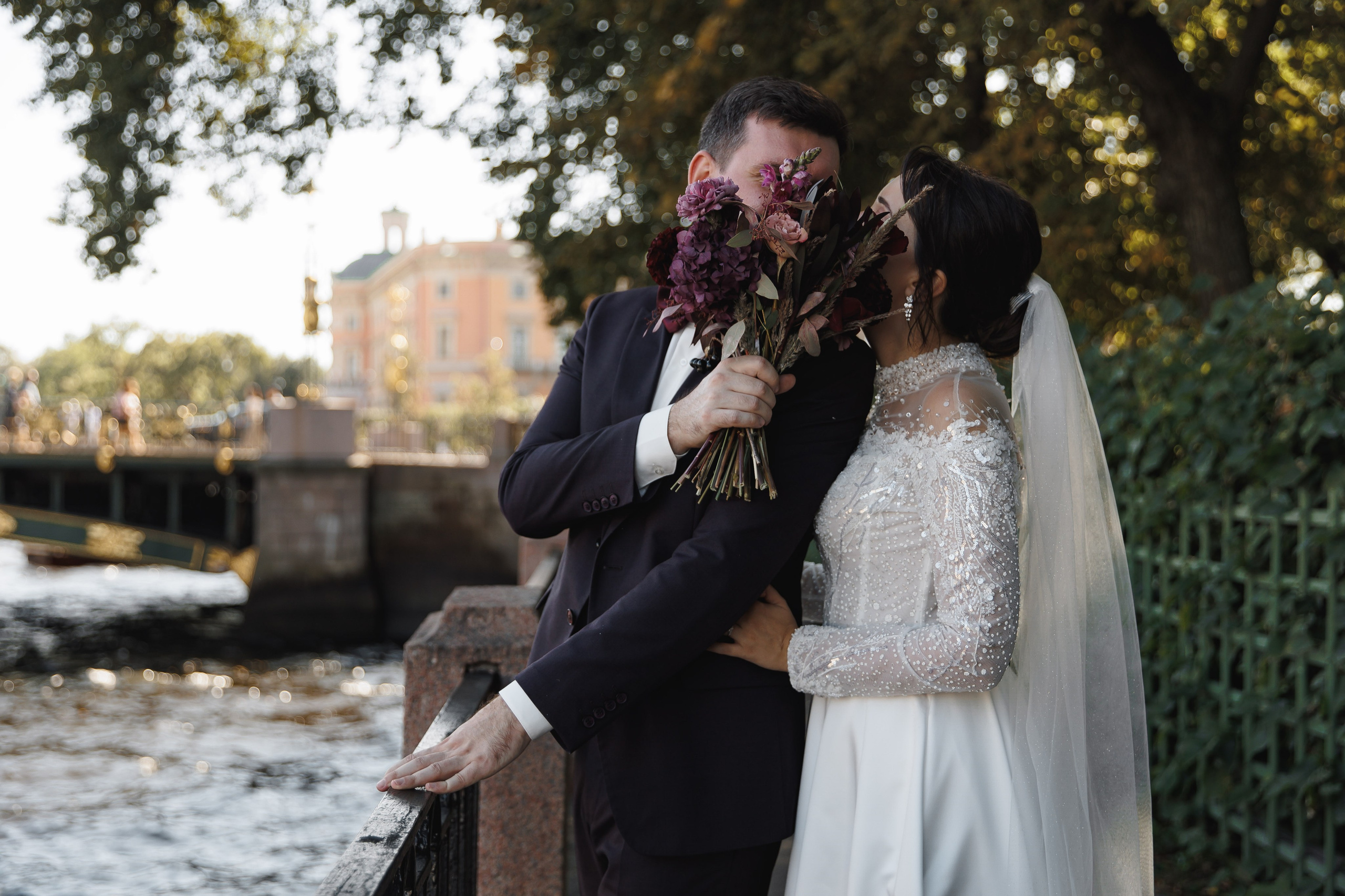 Алла и Андрей. Wedding photographer in St. Petersburg, Europe and Israel Anna Agafon