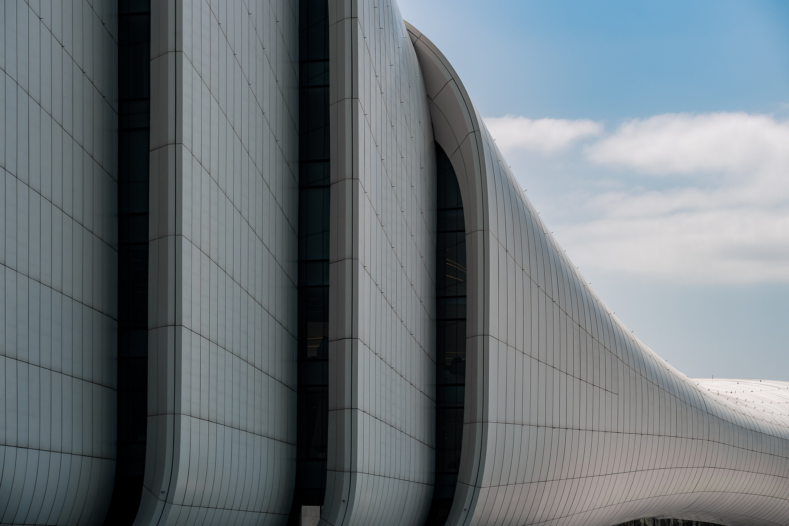 Heydar Aliyev Center | Baku. Архитектурный фотограф Кирилл Цыбенко. Работаю в Москве, по всей России и Миру