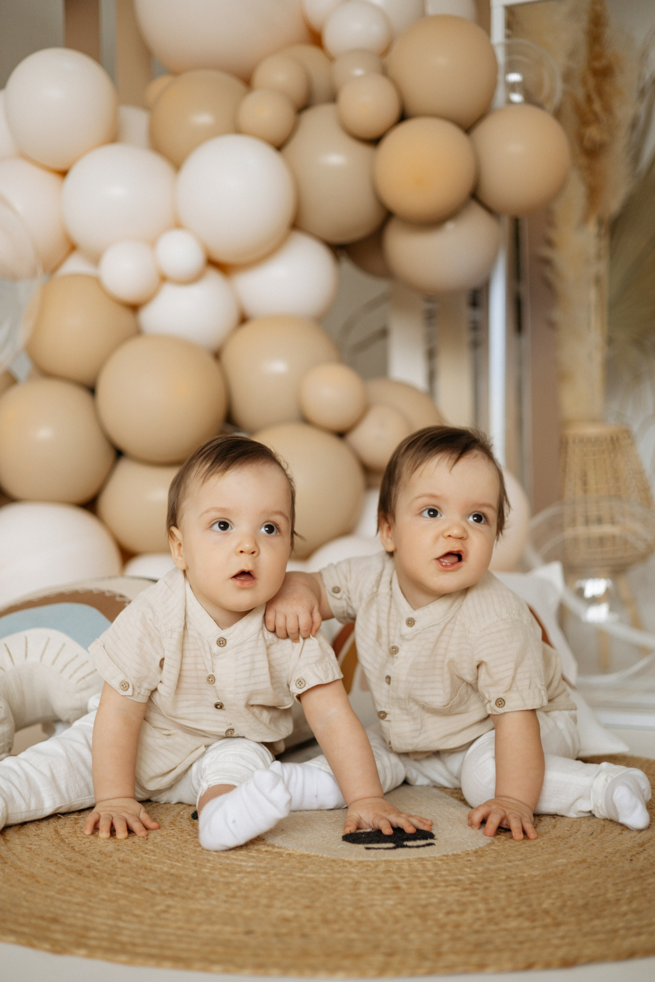 Близнецы годик. Самый теплый фотограф в Краснодаре Рябоконь Ксения