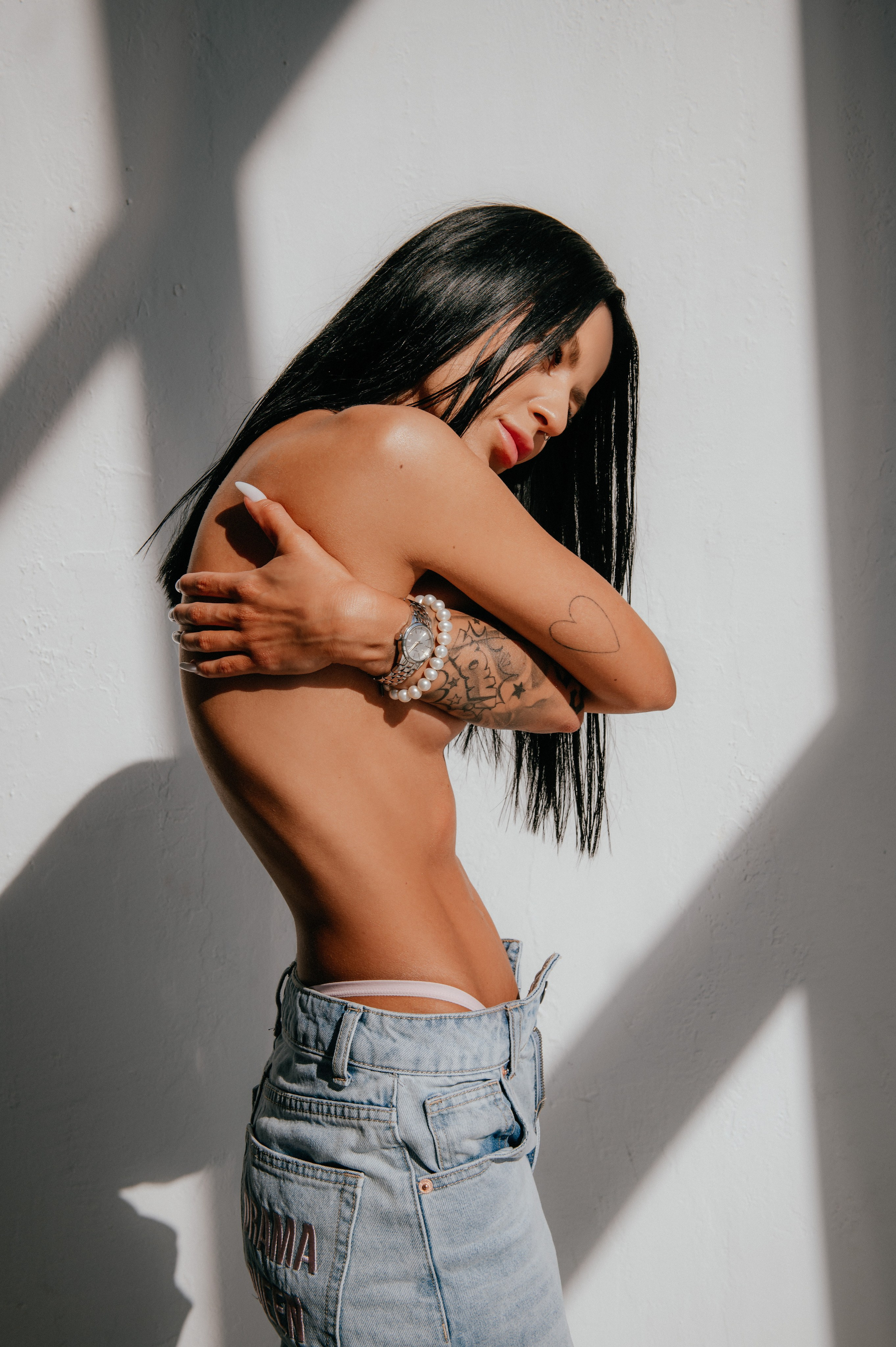 Женская студийная фотосъемка. Главная