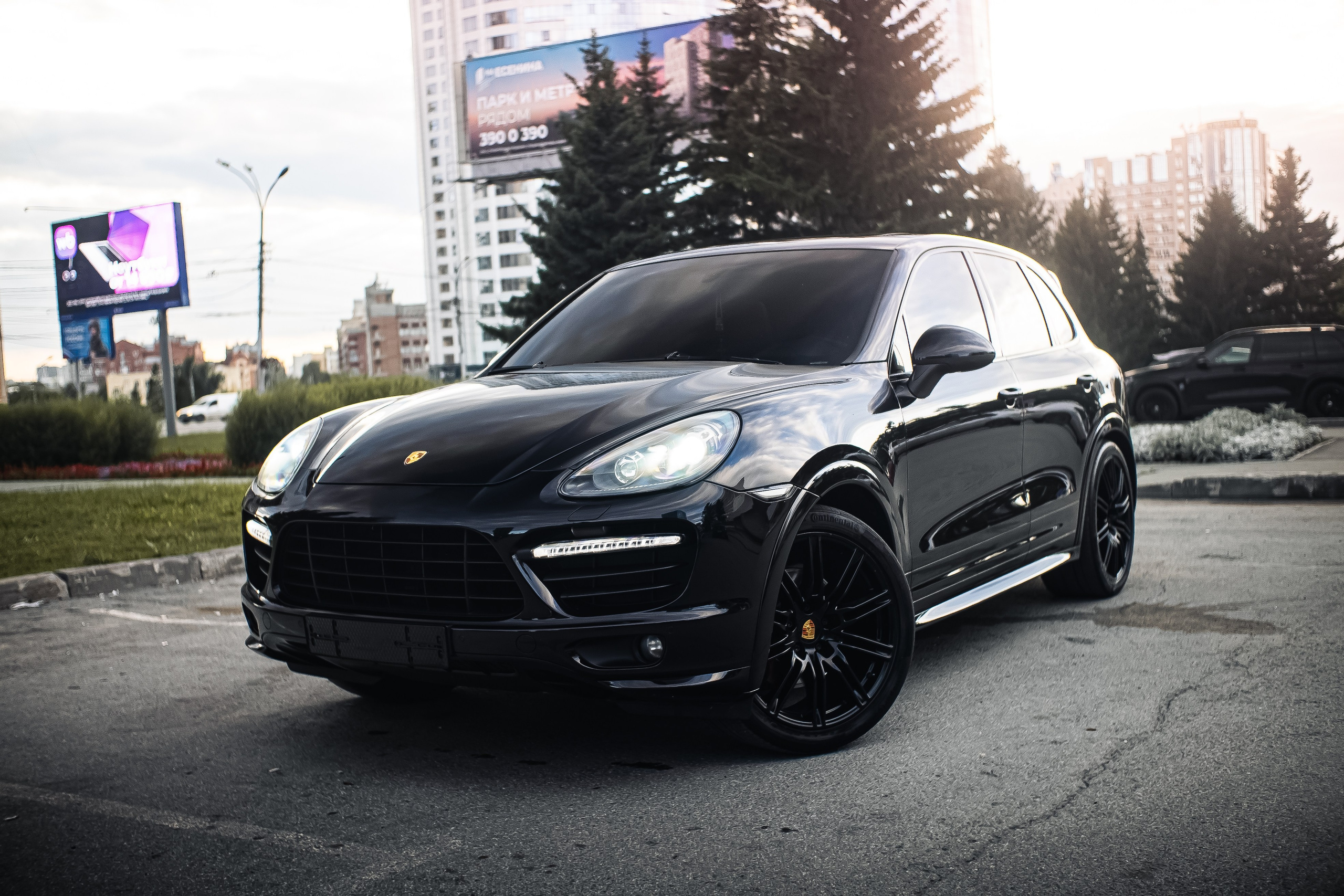 PORSCHE CAYENNE. Фотограф в Новосибирске Владислав Унтерберг