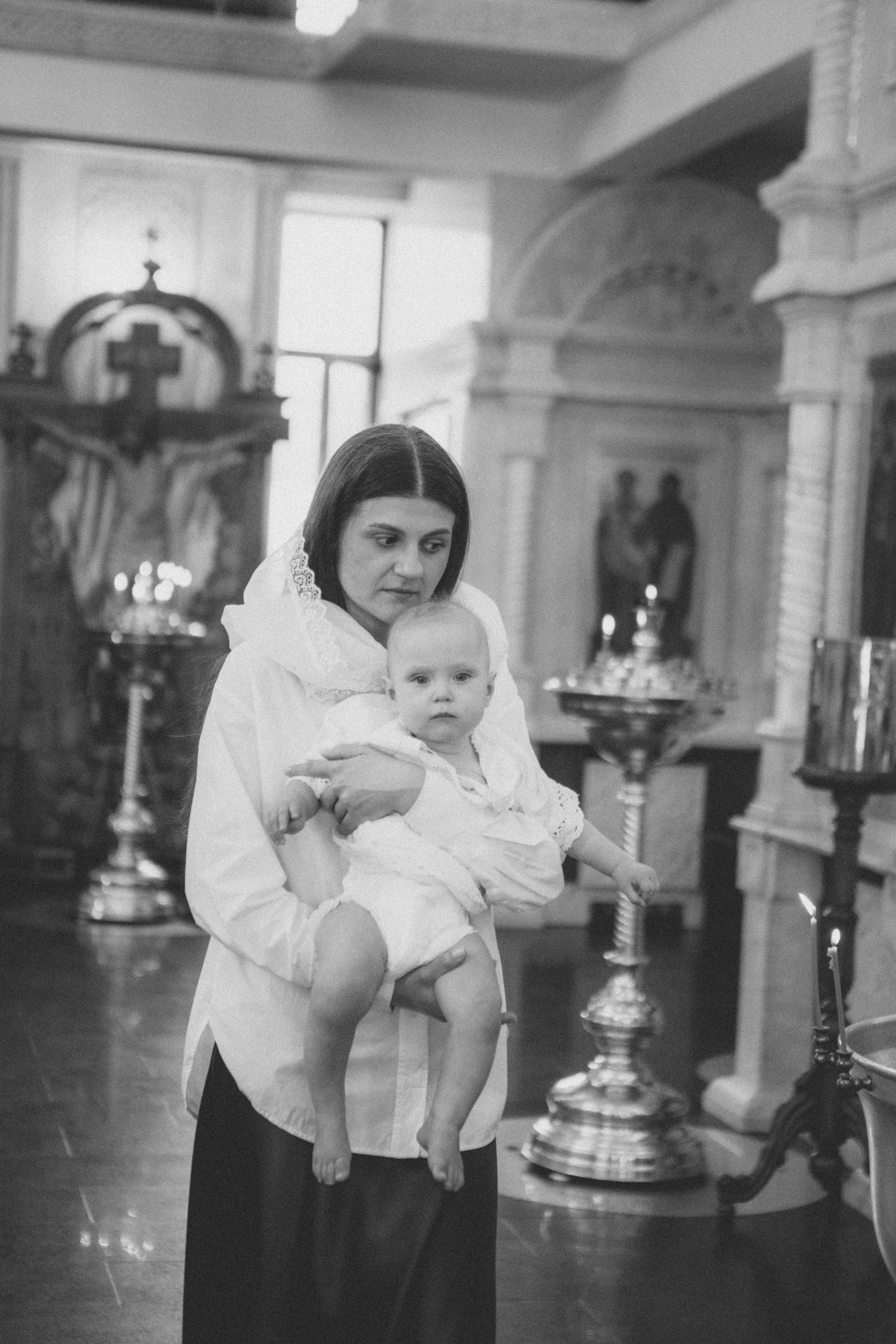 Крещение Софьи. Семейный фотограф и фотограф на роды в Ростове-на-Дону Мухина Виктория