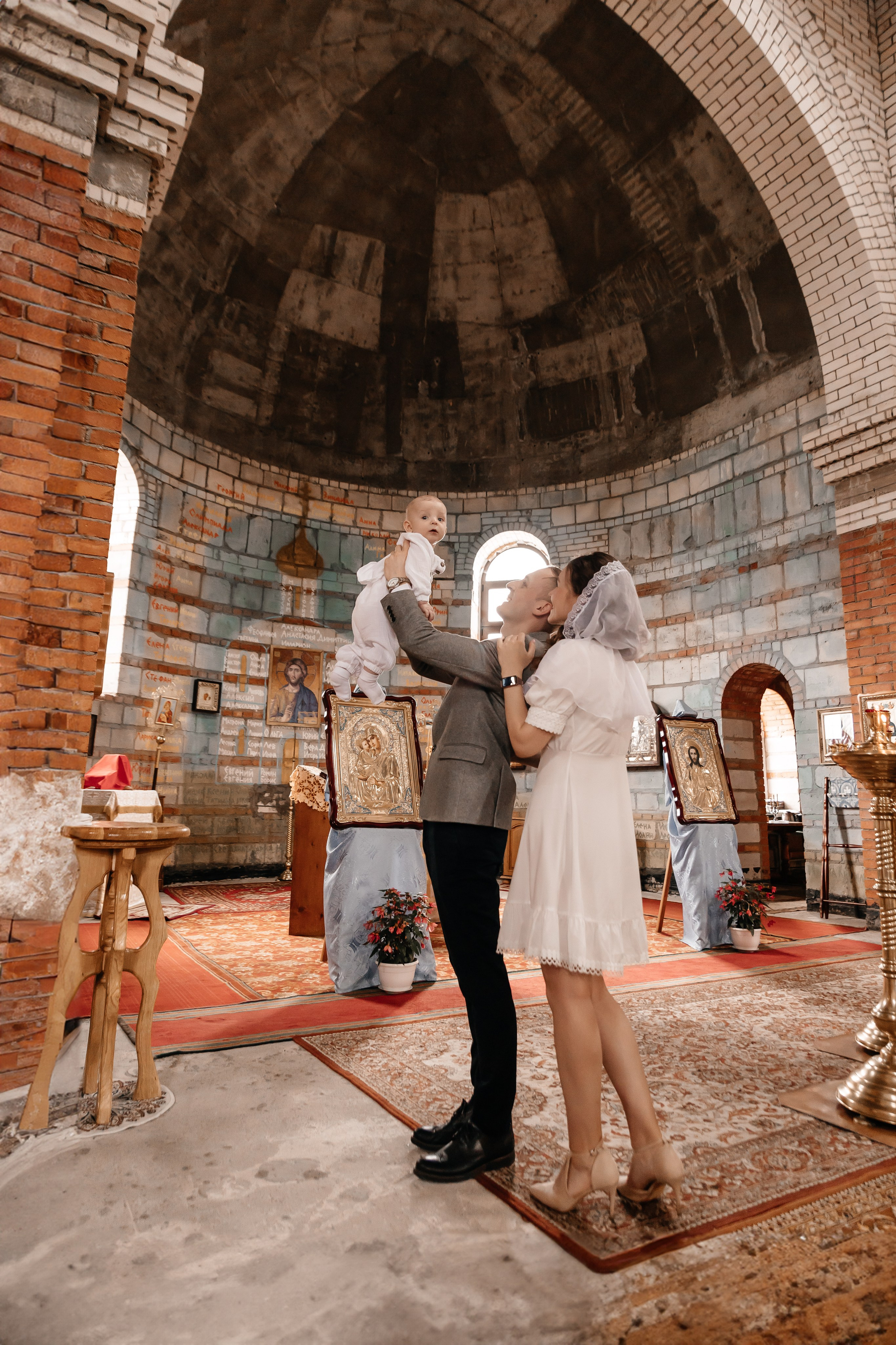 Крещение Максима. Семейный фотограф Минск Усова Ольга