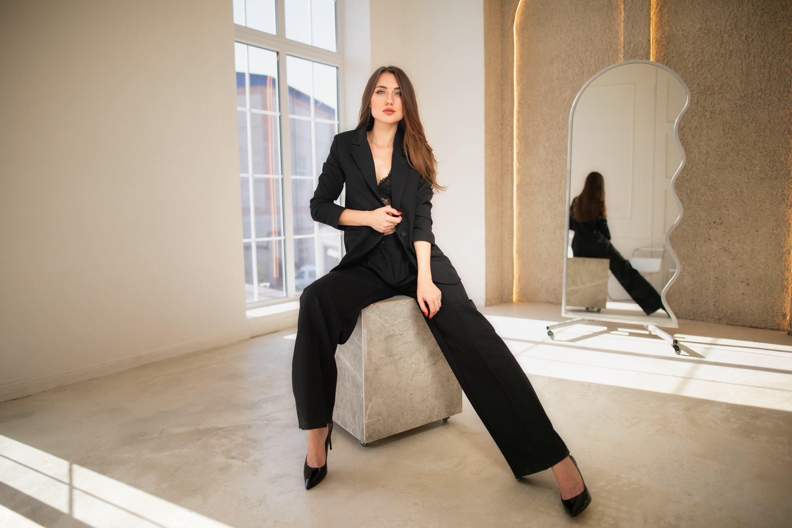 Съемка с Анастасией в интерьерной студии в формате для «себя»