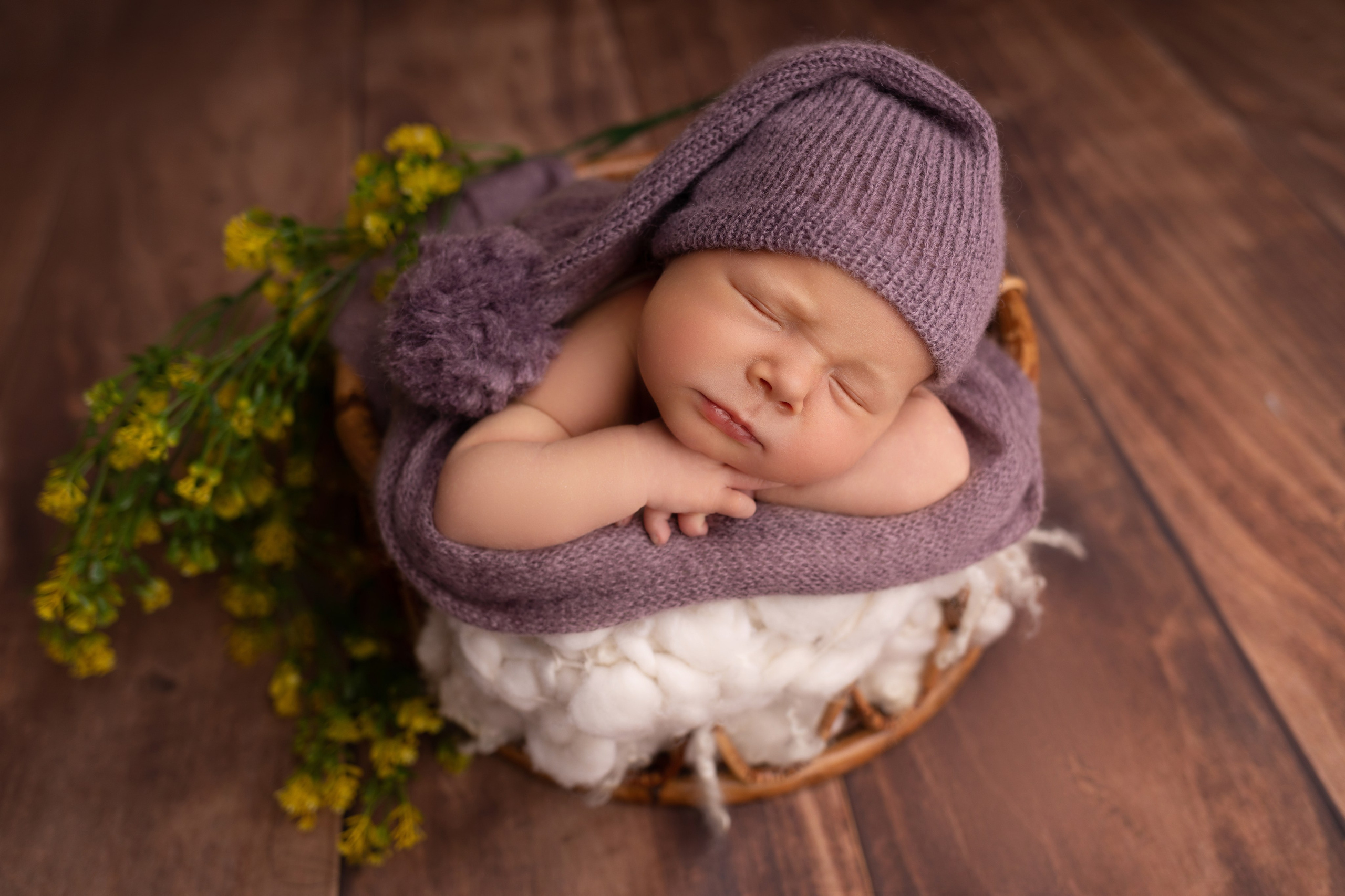 Классическая фотосессия малыша. Фотограф новорожденных малышей в Омске и Омской области Эльвира Камаева