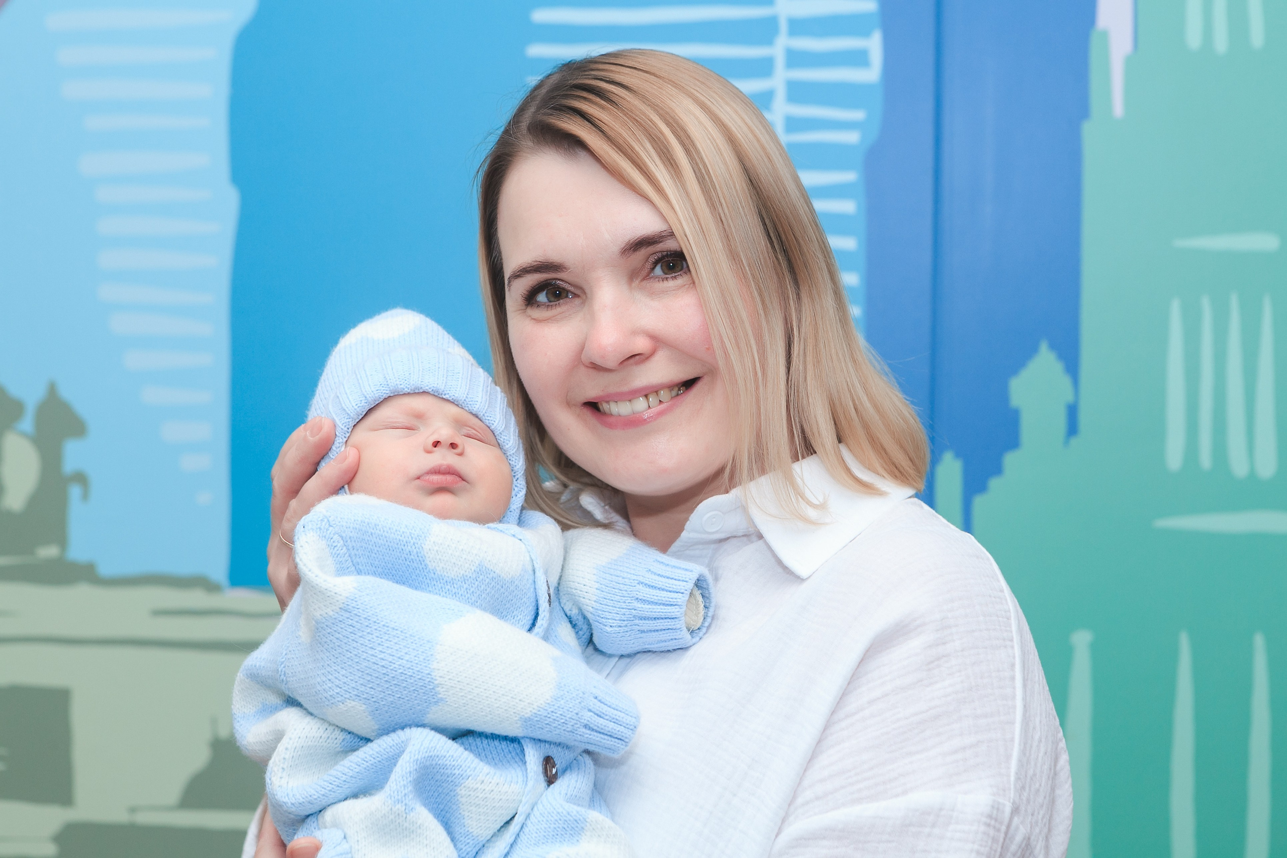 Съемка выписки из роддома 7 ГКБ Юдино Москва. Фотосъемка выписки из роддома в Москве, заказать фотографа на выписку ньюборн съемка в роддоме newborn фотограф в Юдино