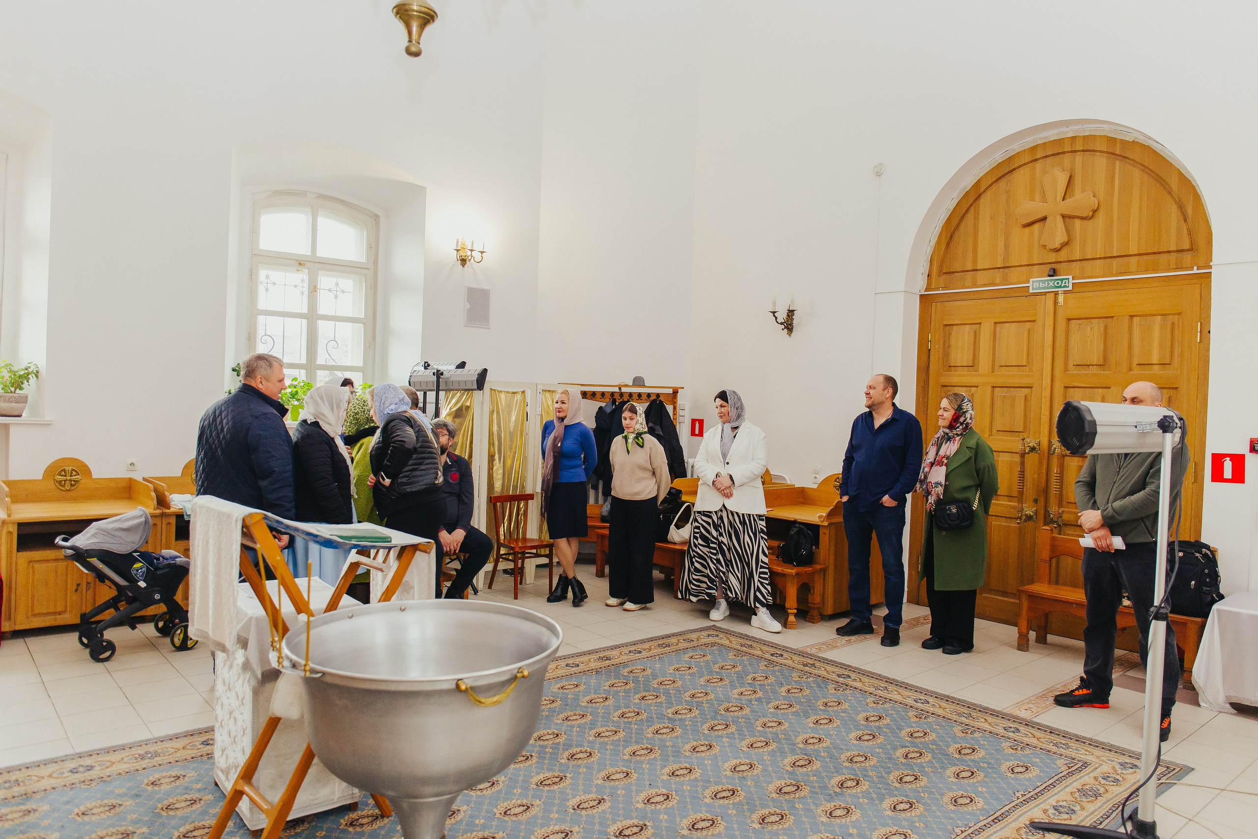 Фотосъемка крещения ребенка. Фотограф новорожденных и детский в Сергиевом Посаде Кругликова Юлия