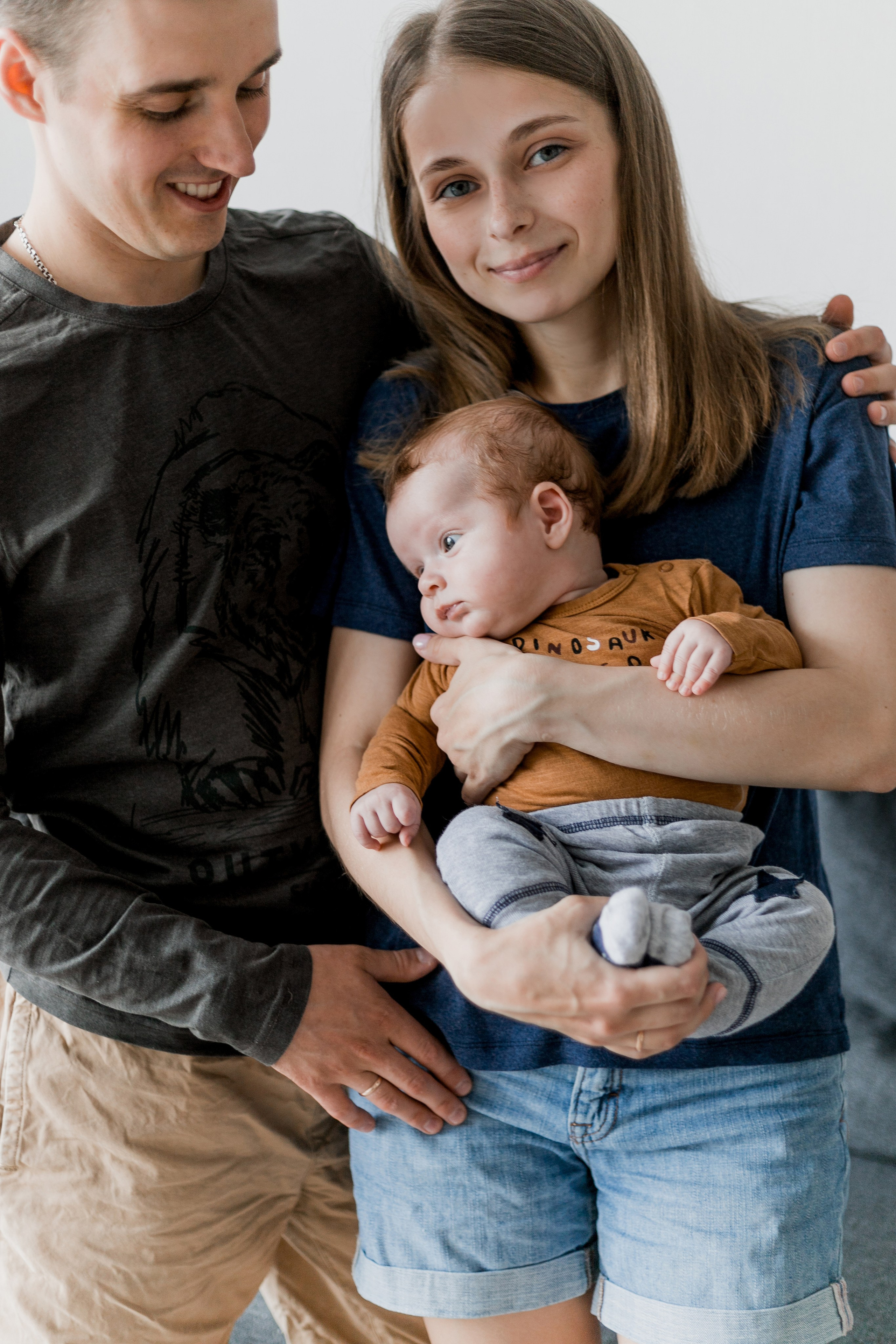 С малышом. Фотограф Софья Володкина