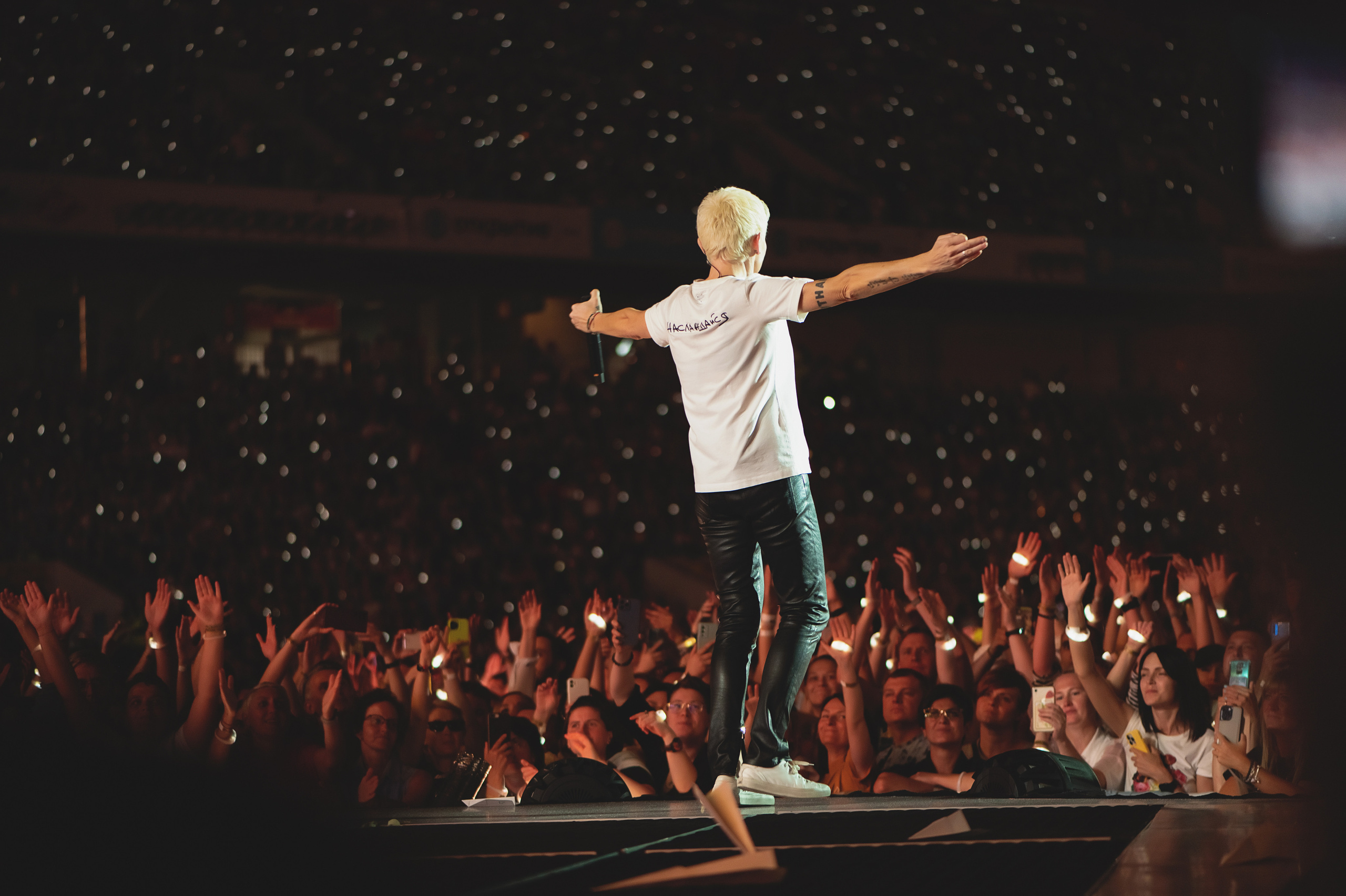 Диана Арбенина. Ночные Снайперы. 30 лет, Стадион Спарта, Москва, 08.07.2023. Фотограф в Москве, Оксана Ребристая