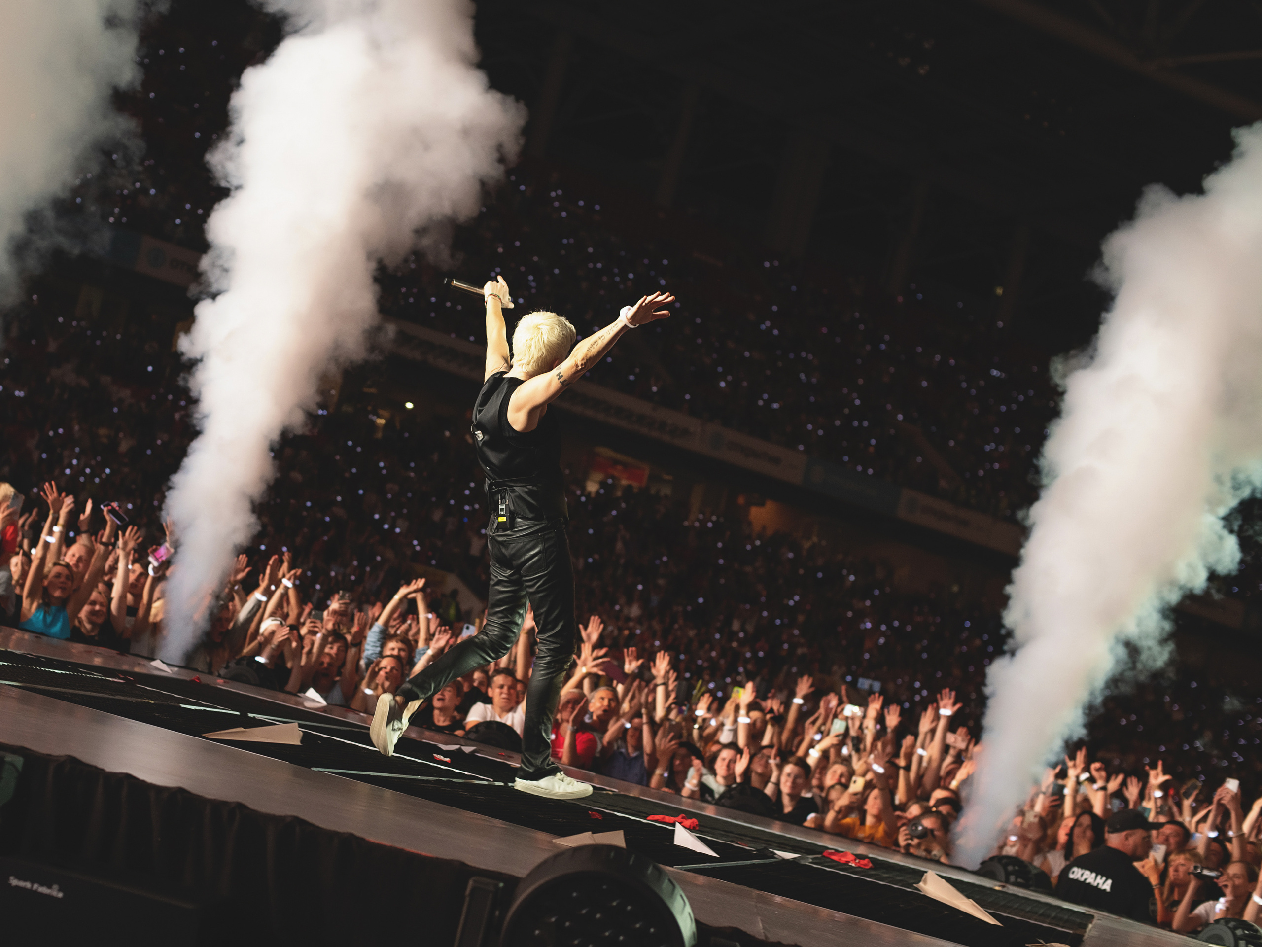 Диана Арбенина. Ночные Снайперы. 30 лет, Стадион Спарта, Москва, 08.07.2023. Фотограф в Москве, Оксана Ребристая