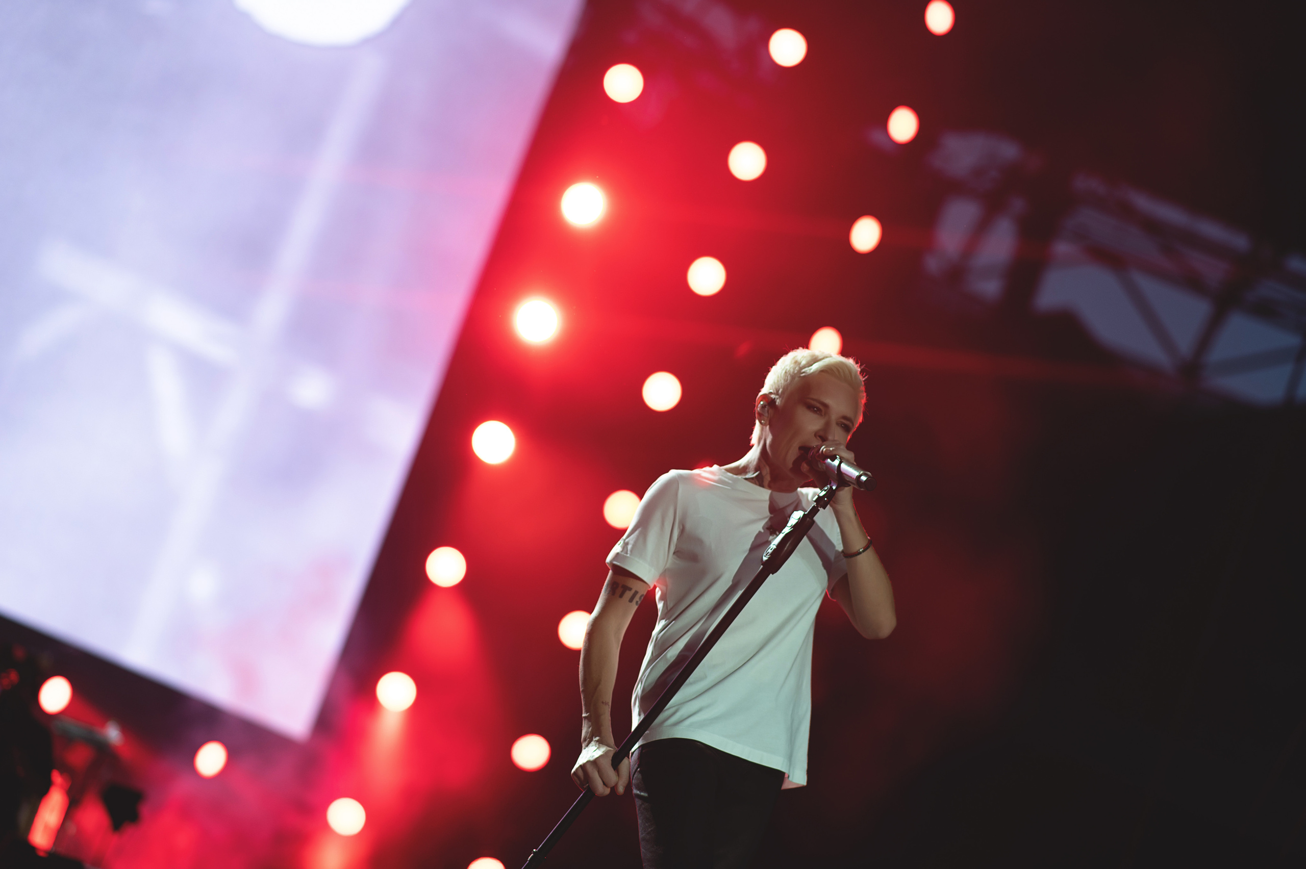 Диана Арбенина. Ночные Снайперы. 30 лет, Стадион Спарта, Москва, 08.07.2023. Фотограф в Москве, Оксана Ребристая