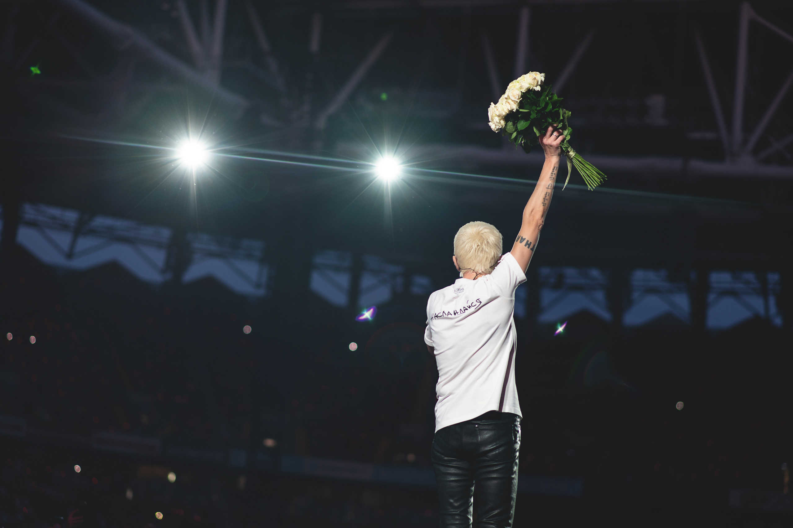 Диана Арбенина. Ночные Снайперы. 30 лет, Стадион Спарта, Москва, 08.07.2023. Фотограф в Москве, Оксана Ребристая