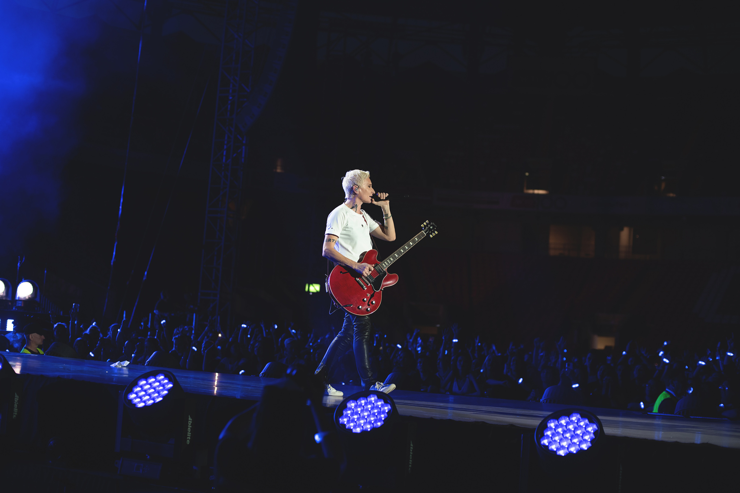 Диана Арбенина. Ночные Снайперы. 30 лет, Стадион Спарта, Москва, 08.07.2023. Фотограф в Москве, Оксана Ребристая