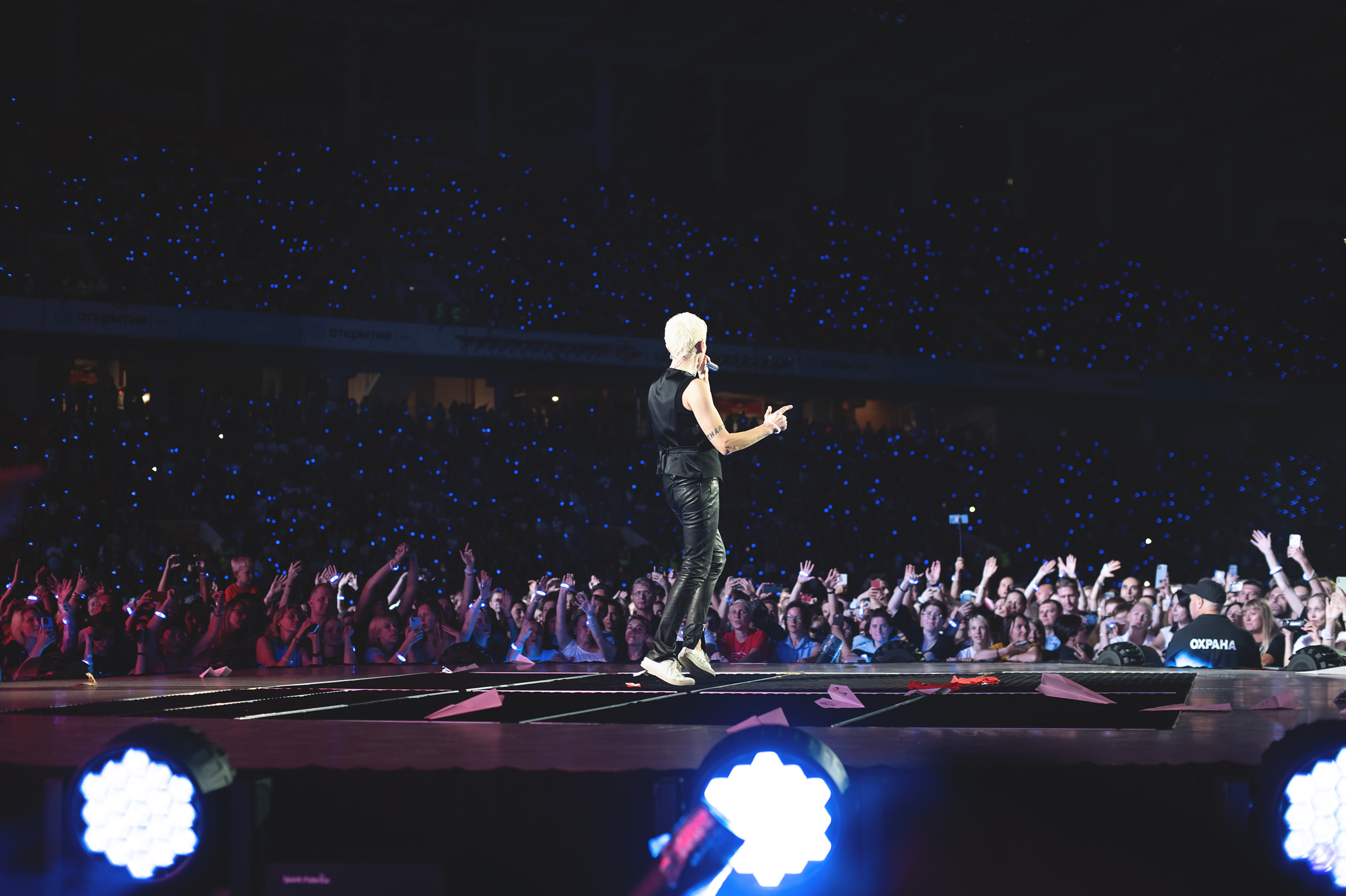 Диана Арбенина. Ночные Снайперы. 30 лет, Стадион Спарта, Москва, 08.07.2023. Фотограф в Москве, Оксана Ребристая