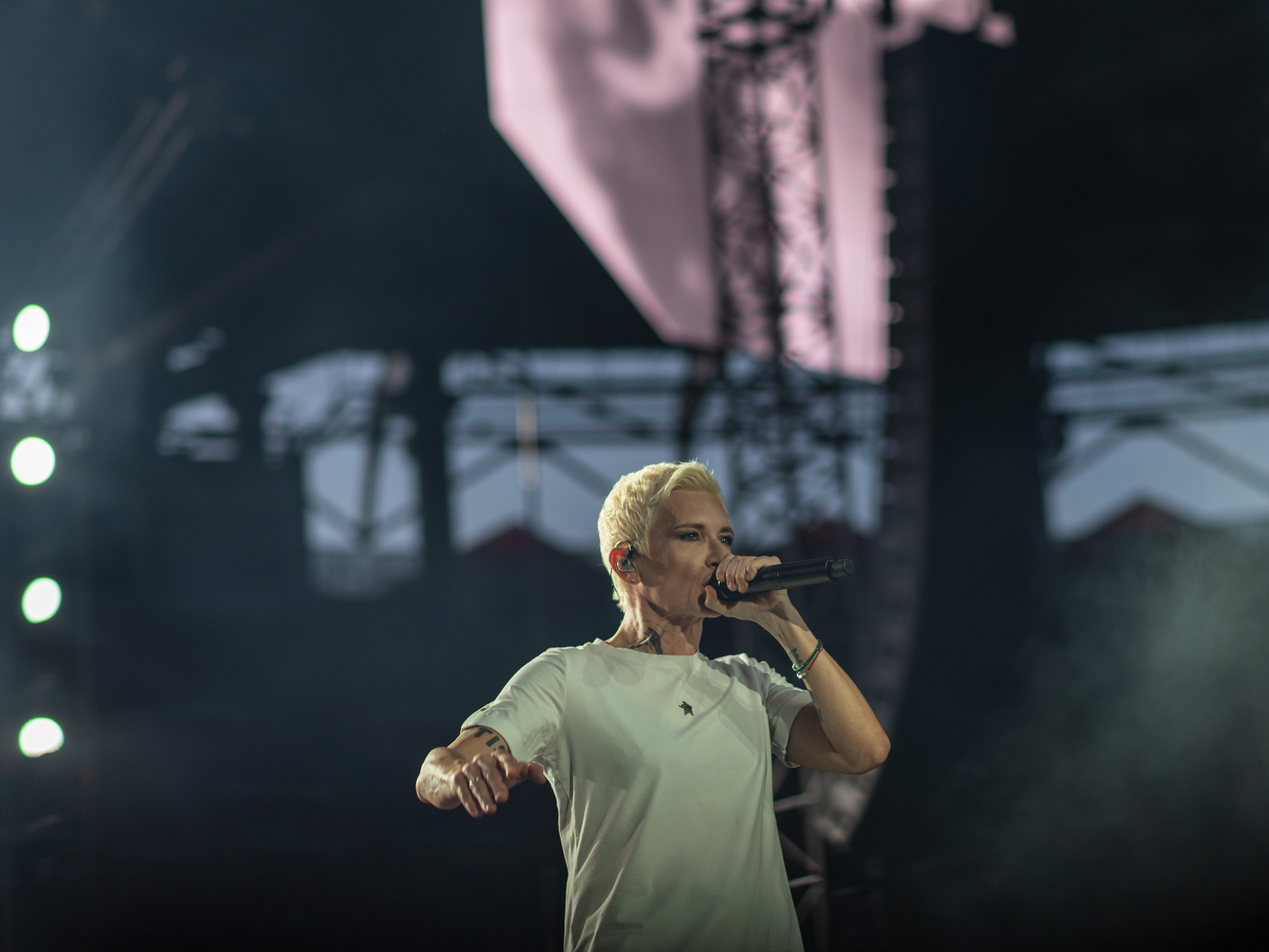 Диана Арбенина. Ночные Снайперы. 30 лет, Стадион Спарта, Москва, 08.07.2023. Фотограф в Москве, Оксана Ребристая