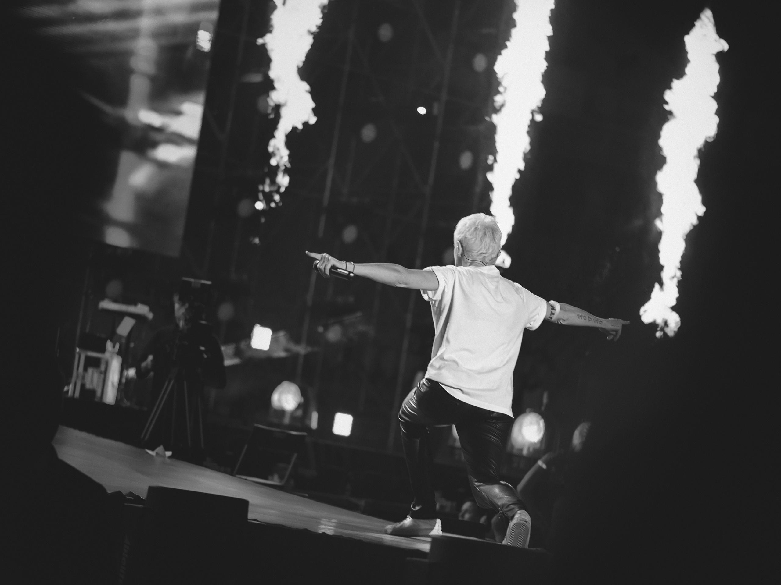 Диана Арбенина. Ночные Снайперы. 30 лет, Стадион Спарта, Москва, 08.07.2023. Фотограф в Москве, Оксана Ребристая