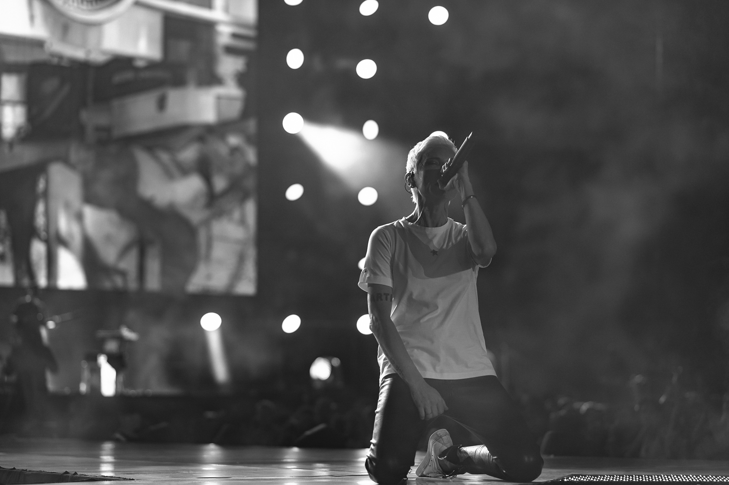 Диана Арбенина. Ночные Снайперы. 30 лет, Стадион Спарта, Москва, 08.07.2023. Фотограф в Москве, Оксана Ребристая