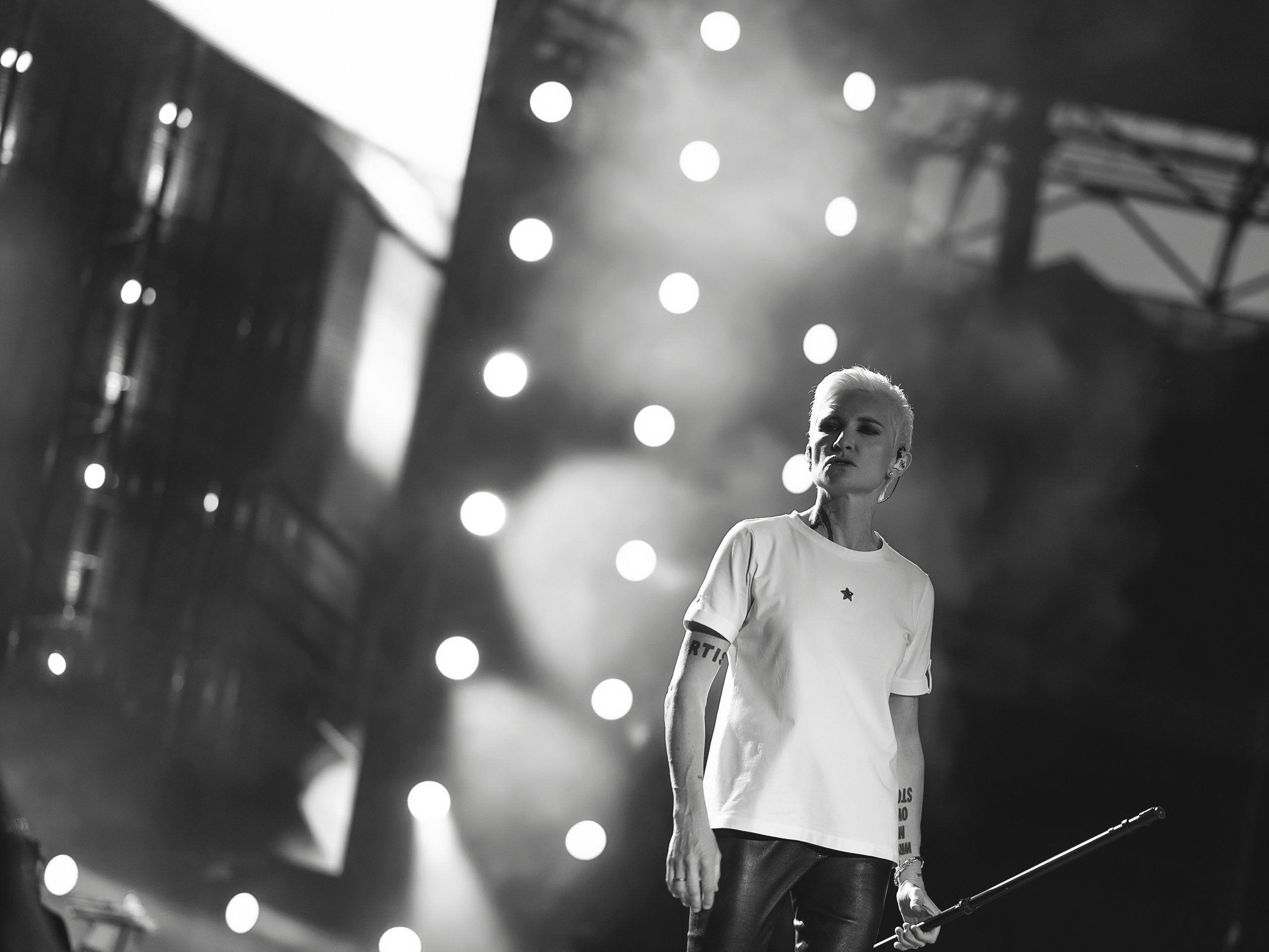 Диана Арбенина. Ночные Снайперы. 30 лет, Стадион Спарта, Москва, 08.07.2023. Фотограф в Москве, Оксана Ребристая