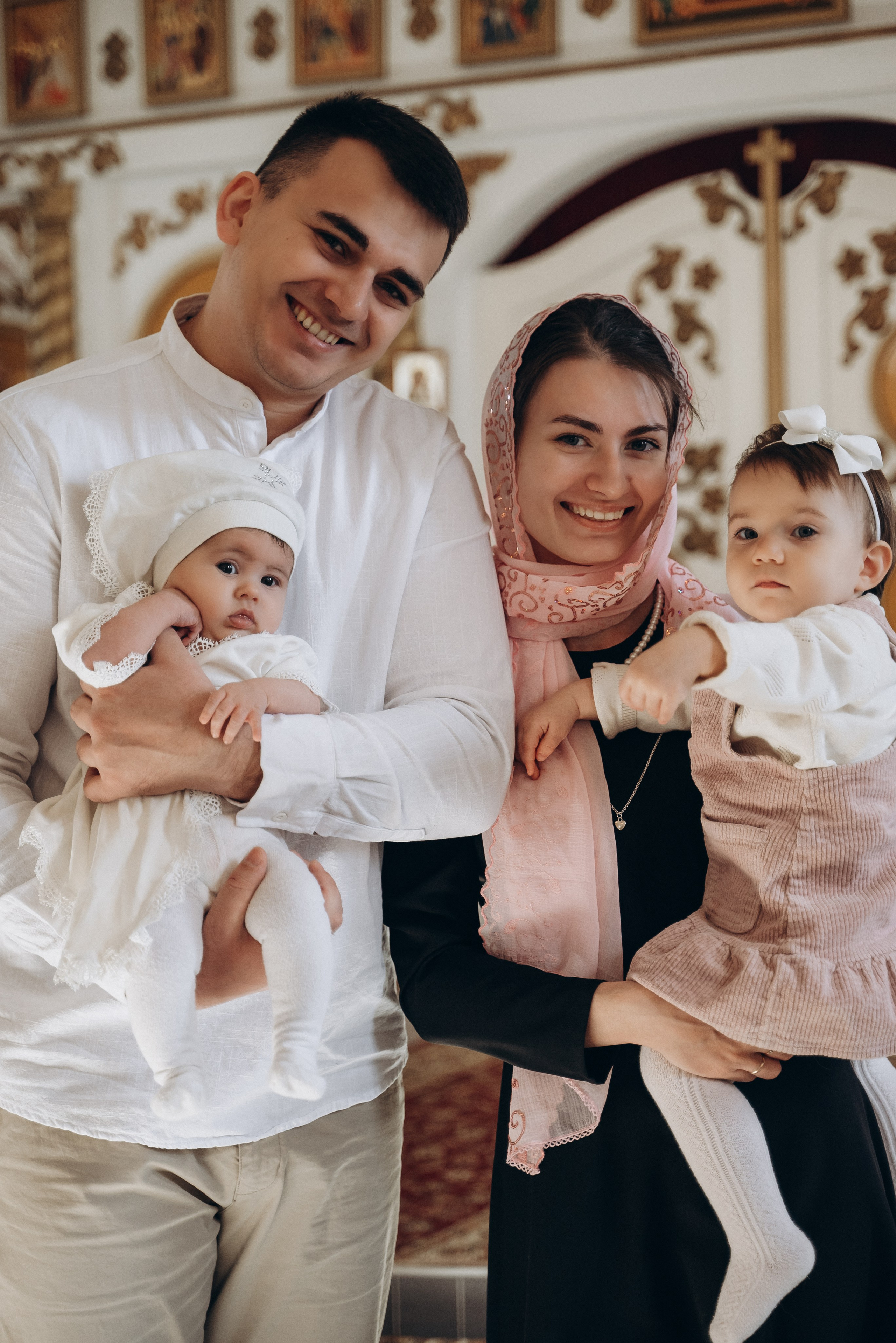 Крещение Радмилы. Семейный фотограф в Минске Дарья Дреко