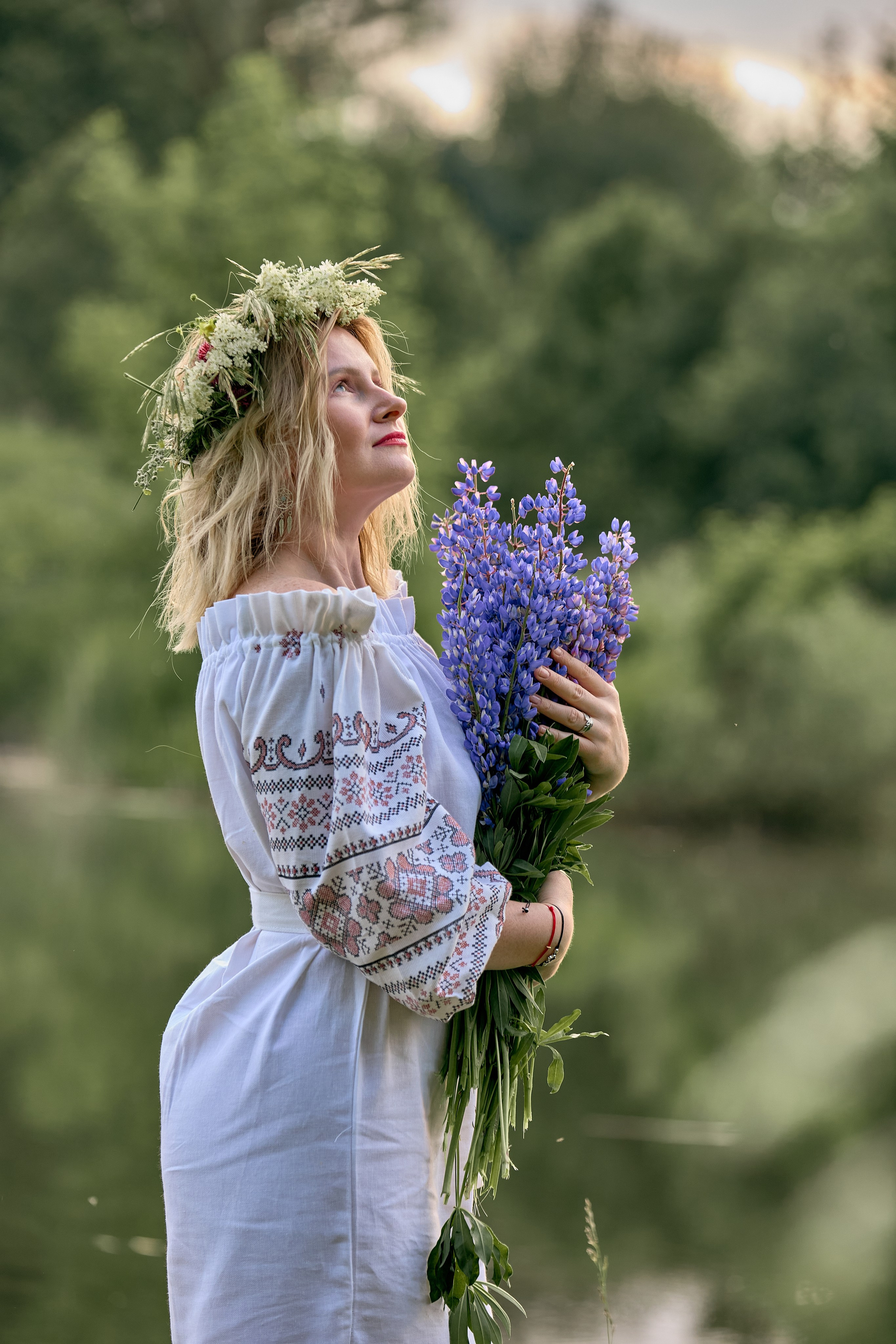 Фотосессия в роще для группы девушек. Фотограф в Дивеево