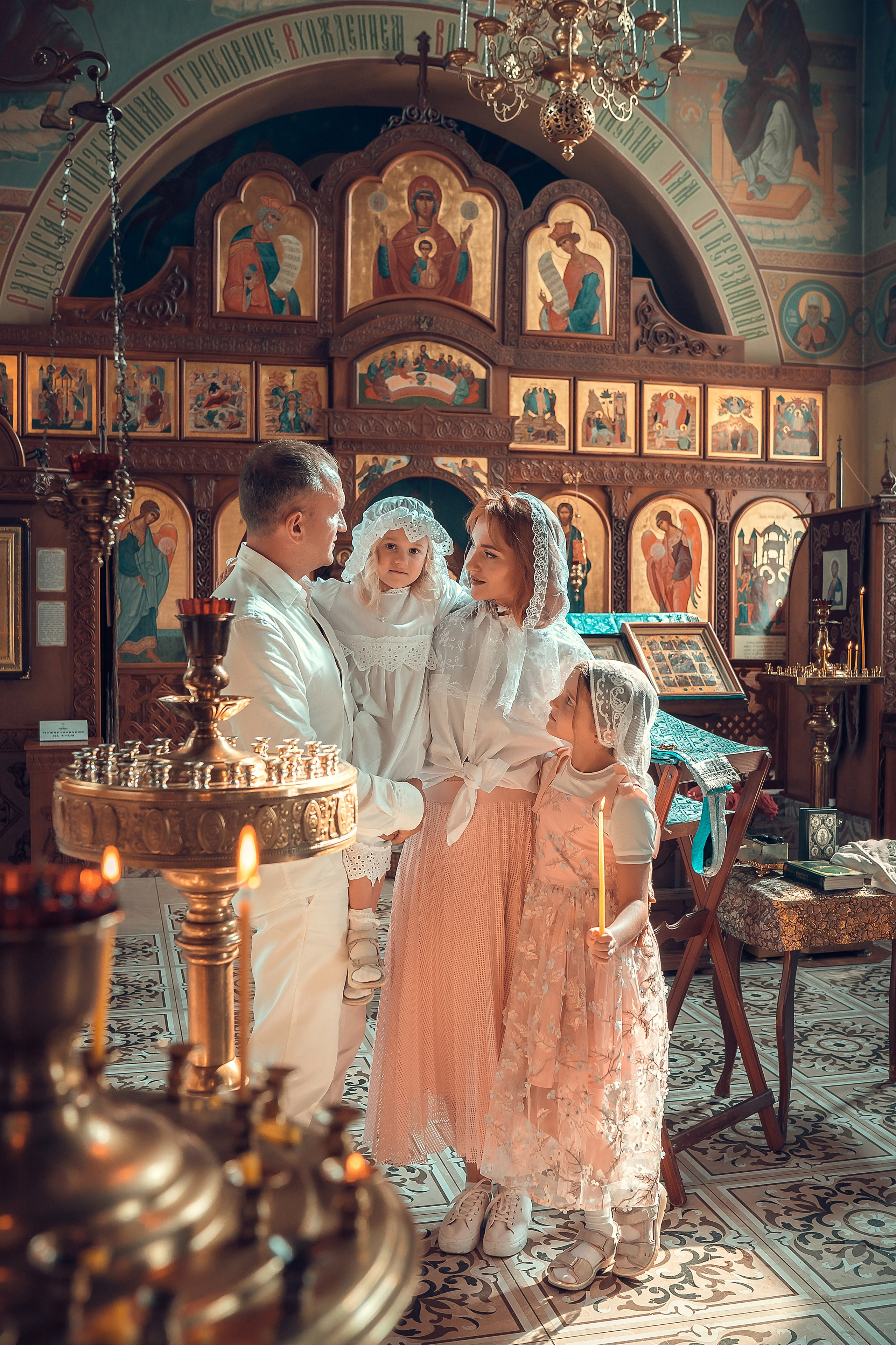 Крещение Даны. Фотограф на Крещение и Венчание в Красноярске Рамазанова Юлия