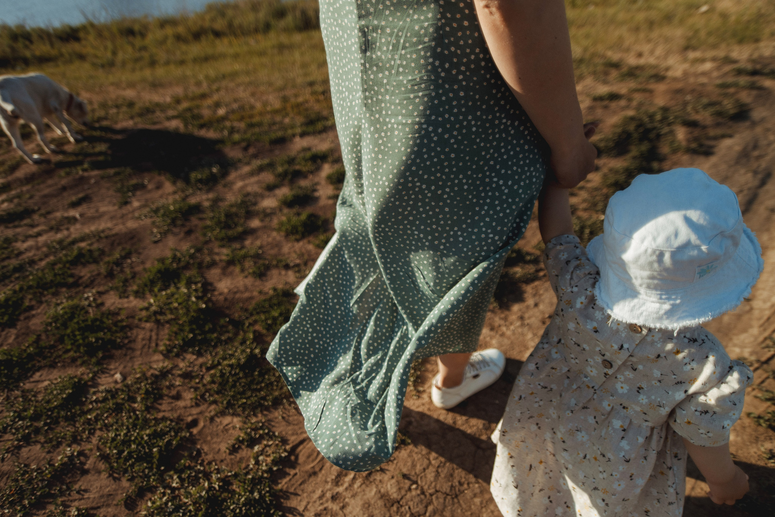 Трое в поле, не считая собаки. Семейный документальный фотограф в Волгограде Мариэта Додина