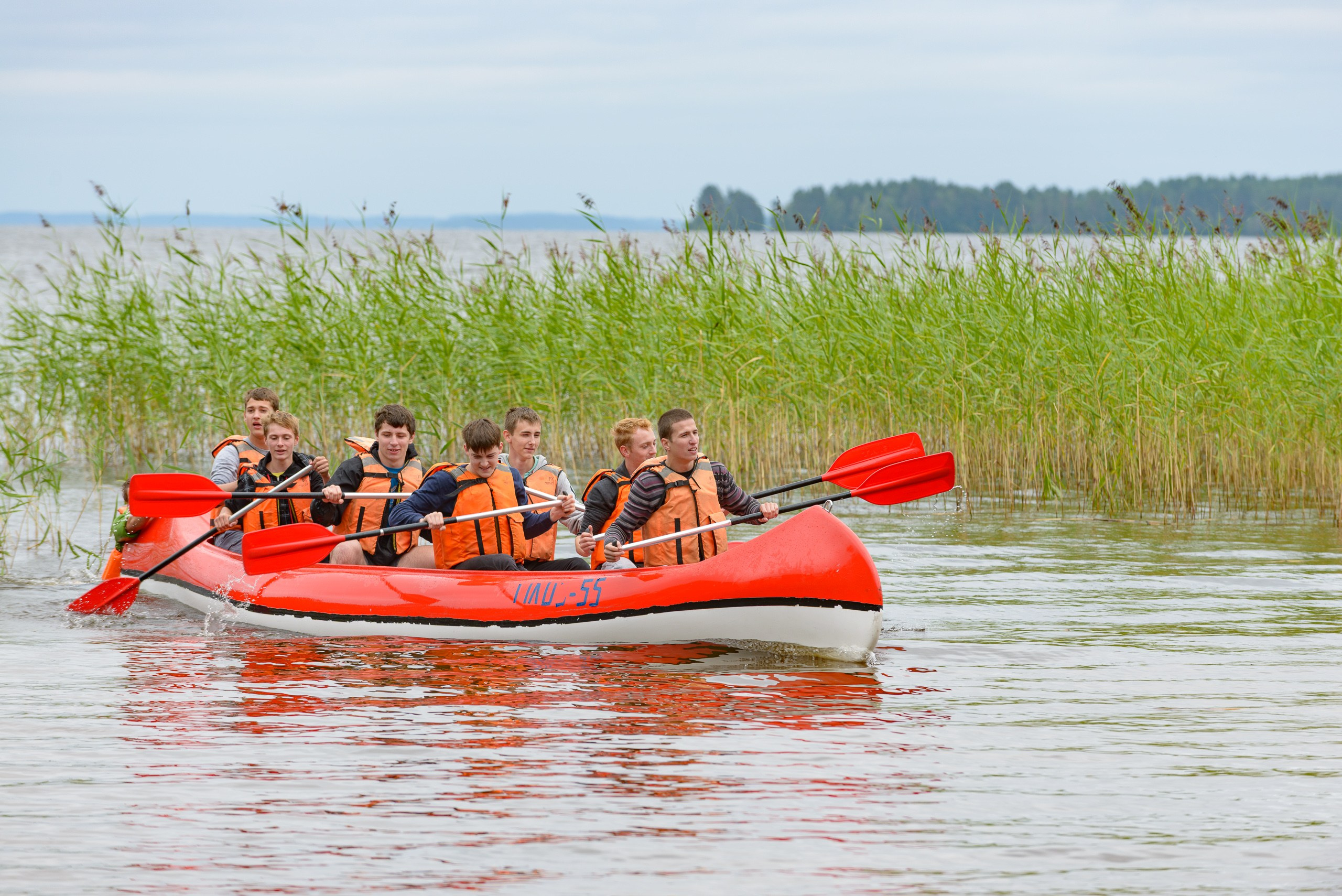Летние тренировочные сборы Школы Боевых Искусств «МОН» 2013, рафты