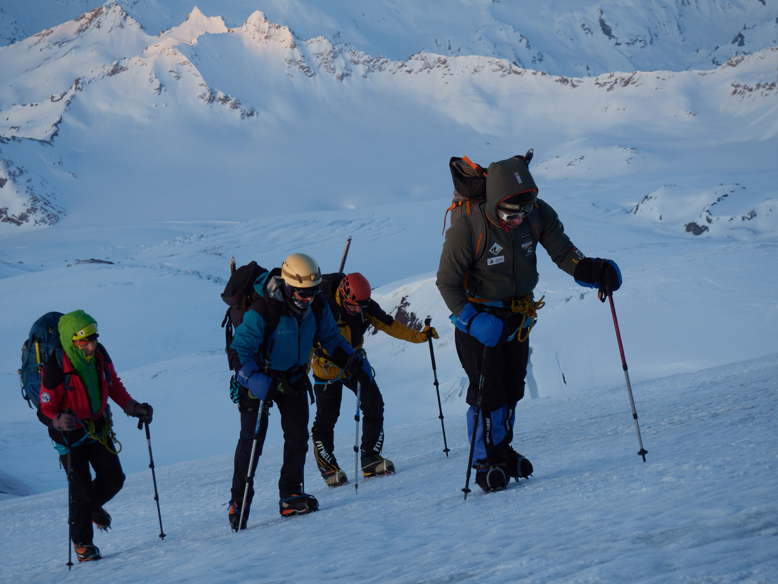 Фотограф на Эльбрусе