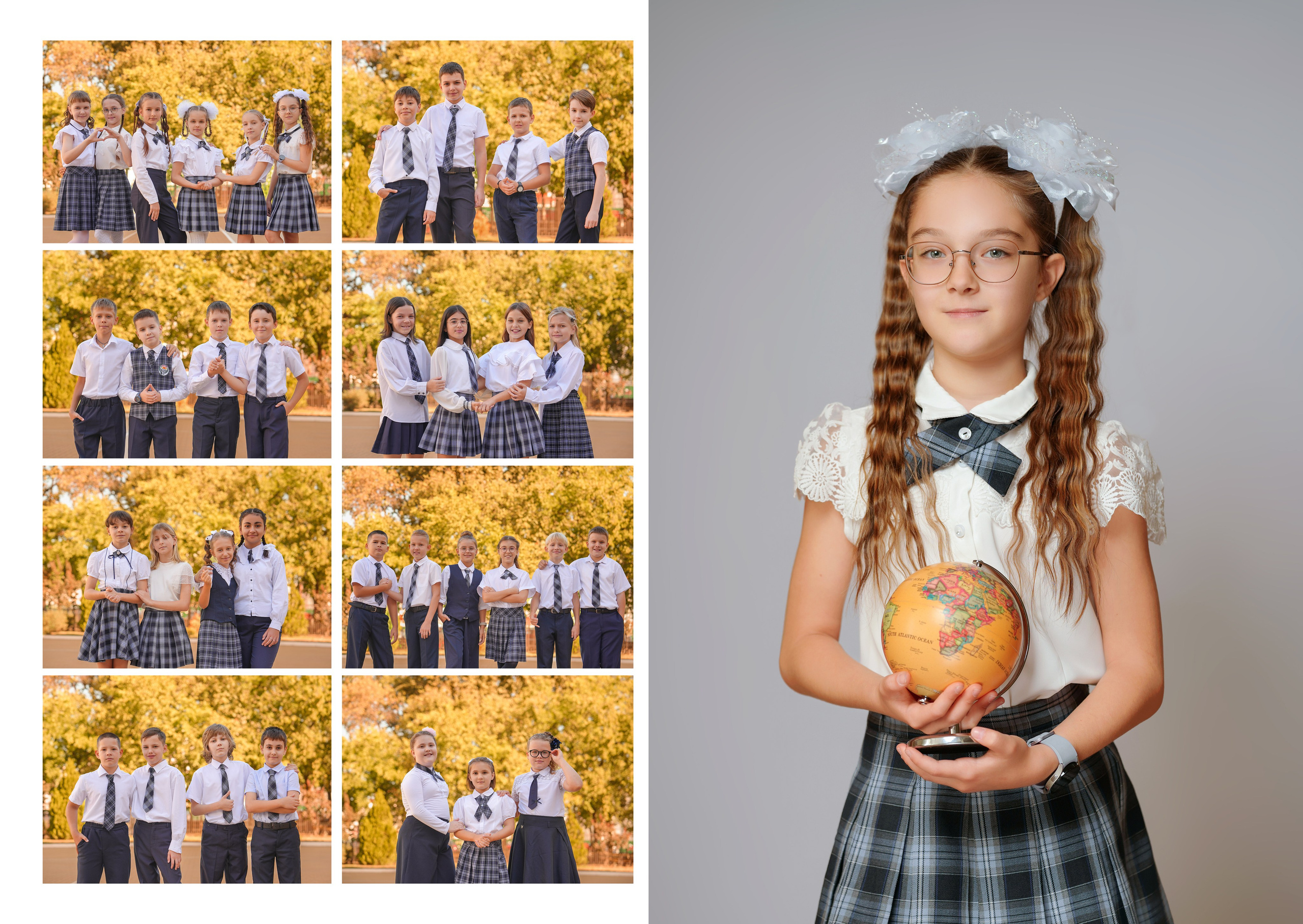 ШКОЛА МАКЕТ 104 4 Б. Красивый выпускной альбом в Краснодаре