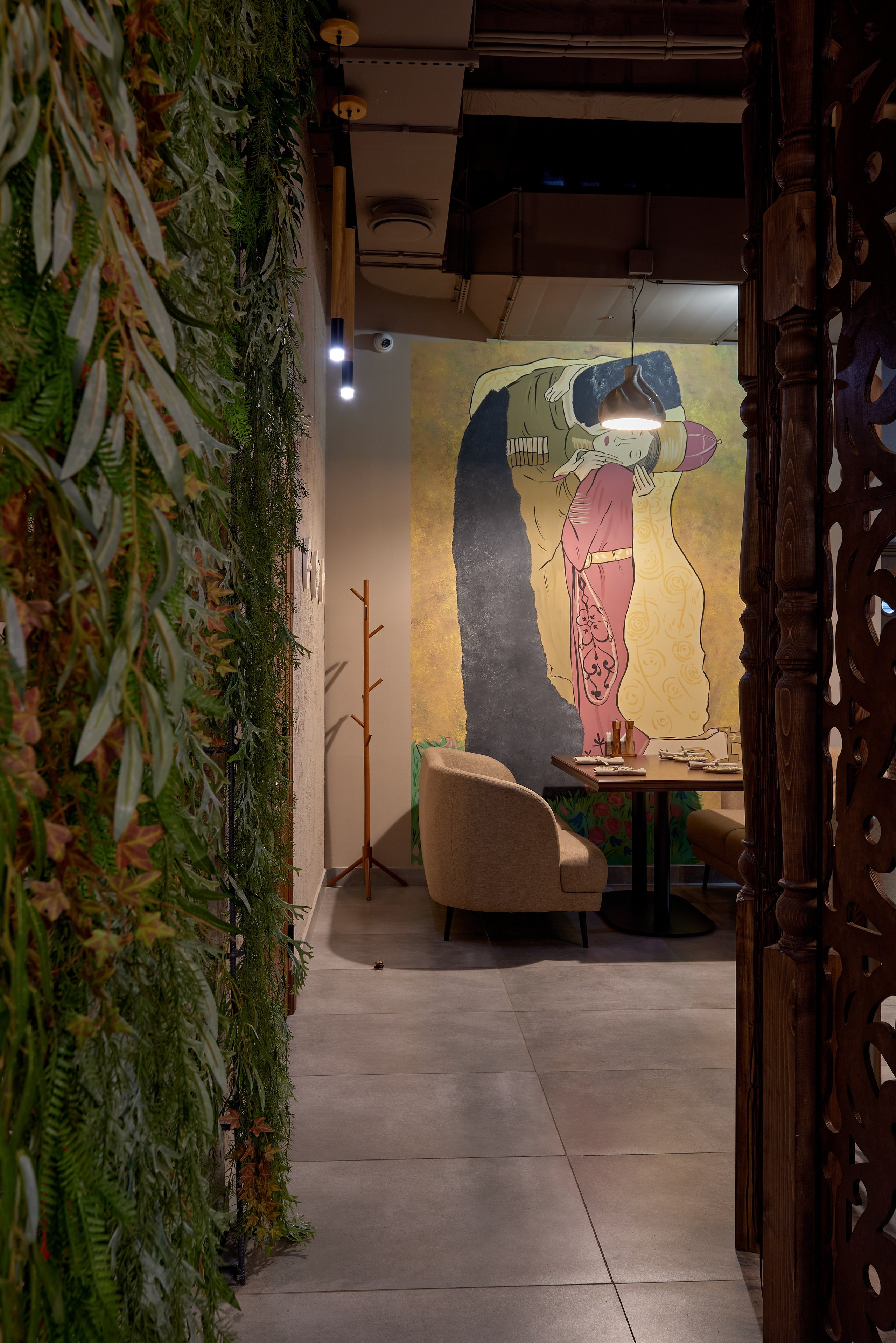 Ресторан Любимый грузинский, Магнитогорск. Абросимов Лев интерьерный и архитектурный фотограф