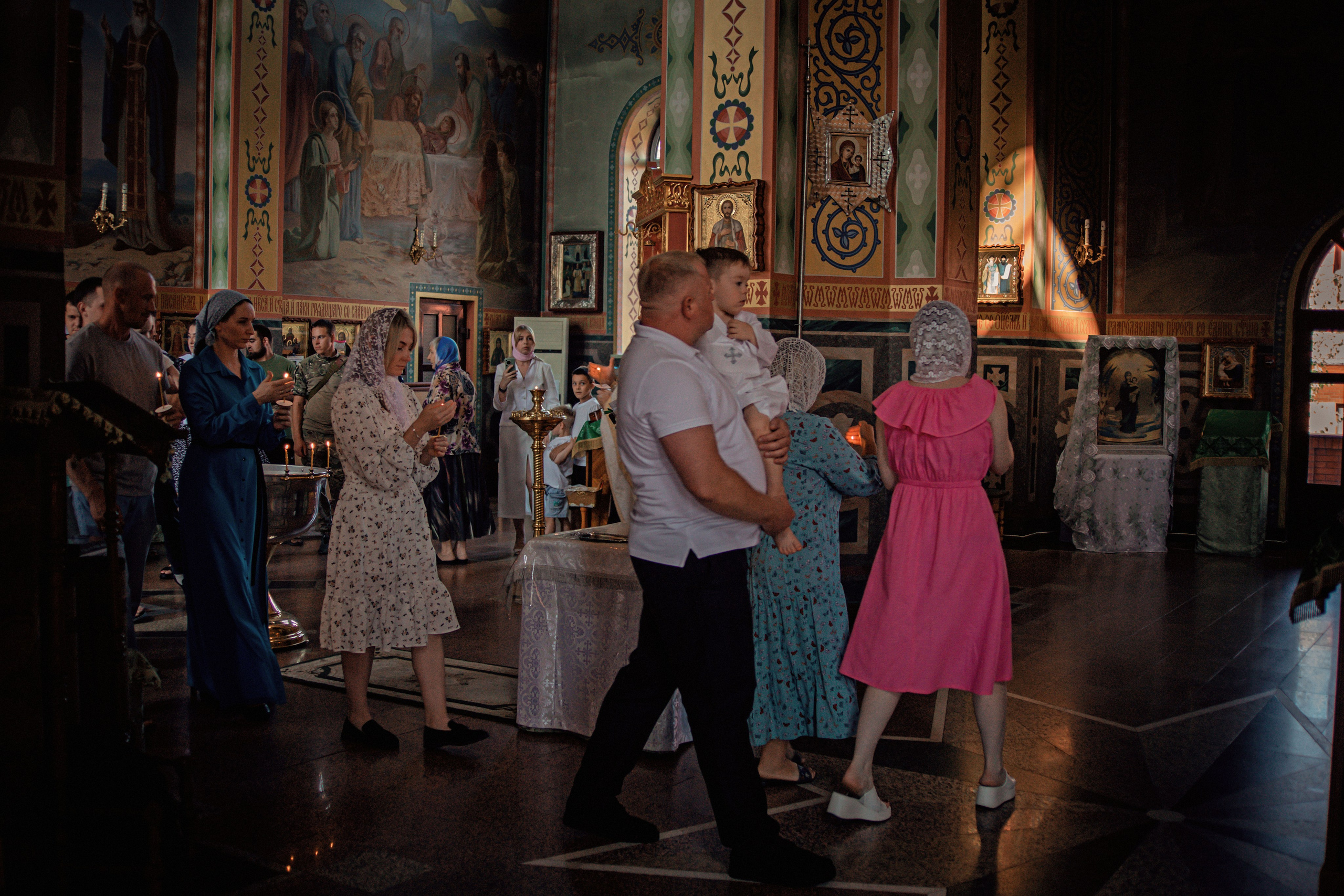 Общее крещение. Семейный и детский фотограф в Москве Ольга Кривенцова