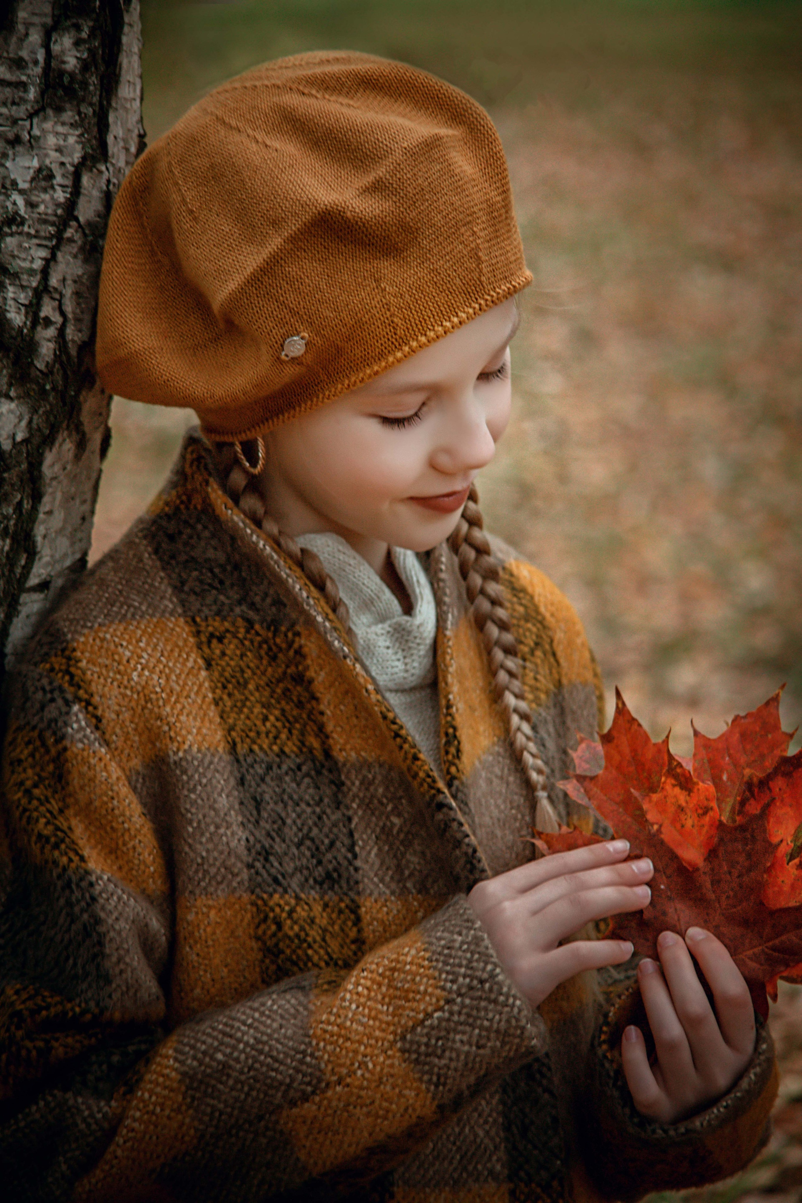Осенняя прогулка сестер. Семейный и детский фотограф в Москве Ольга Кривенцова