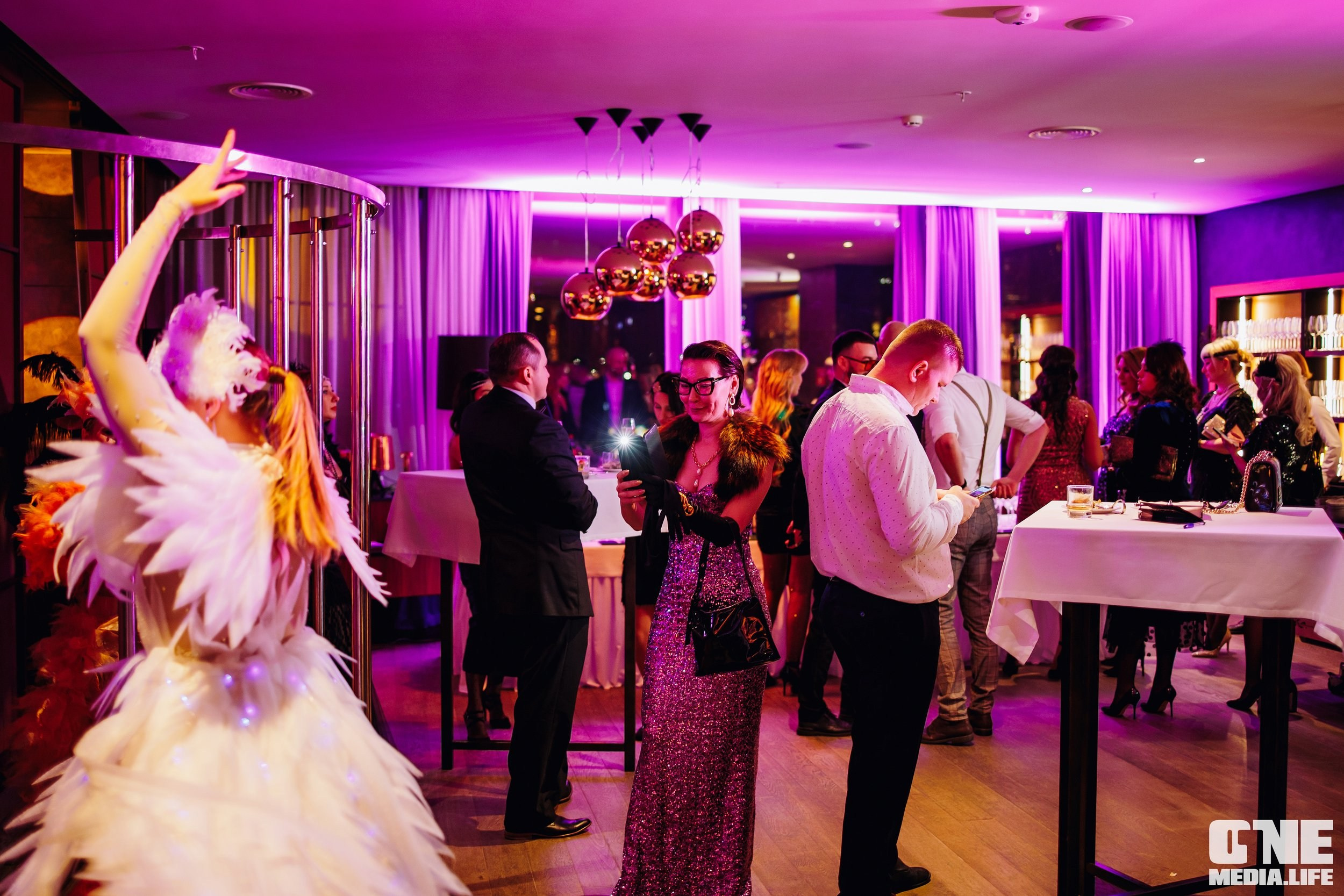 Вечеринка в стиле GATSBY. One Media Life: фоторепортажи, фотоотчеты с мероприятий и заведений