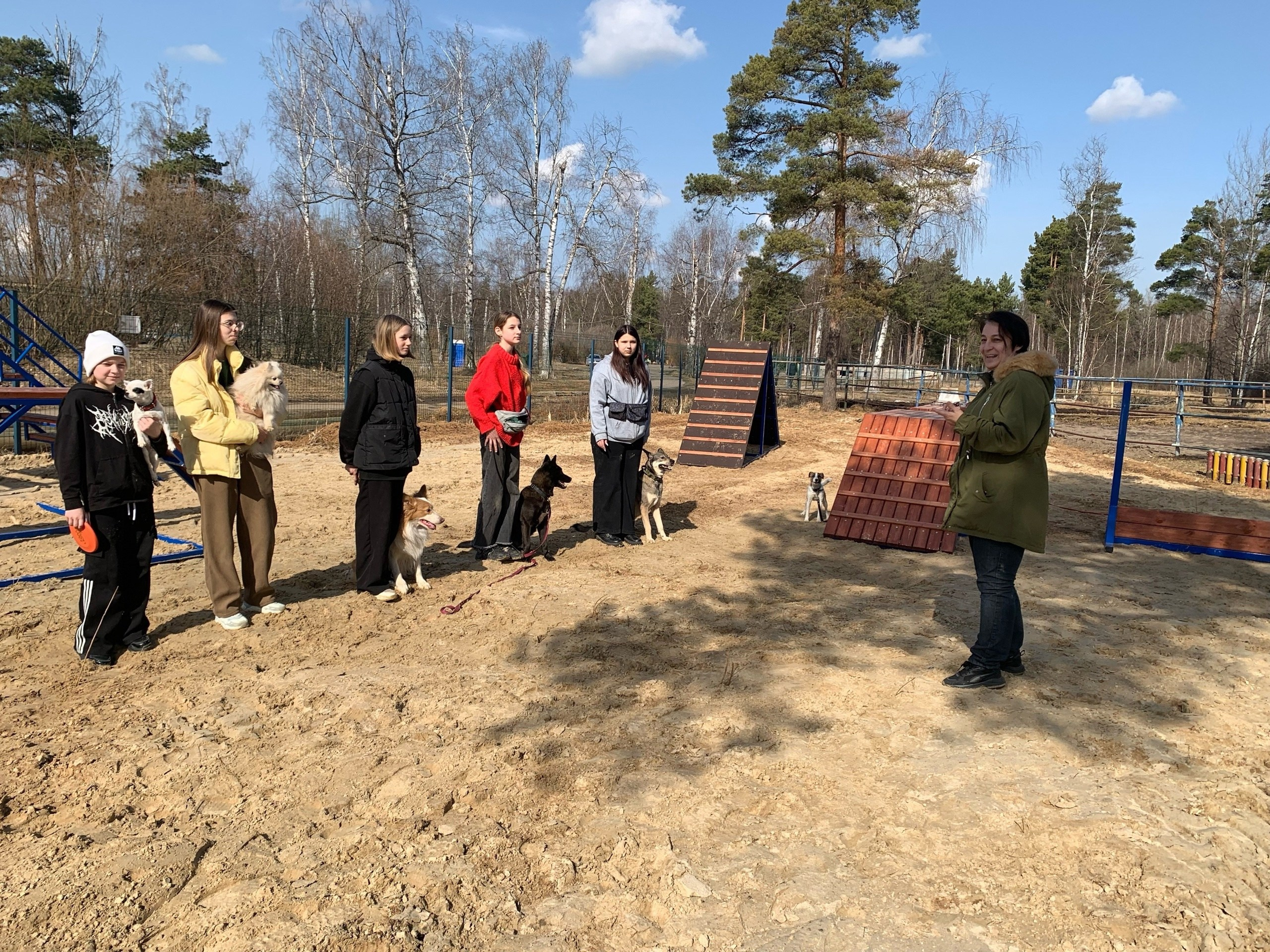 Практические занятия по дрессировке. НРОО КЦ "Собаковод"