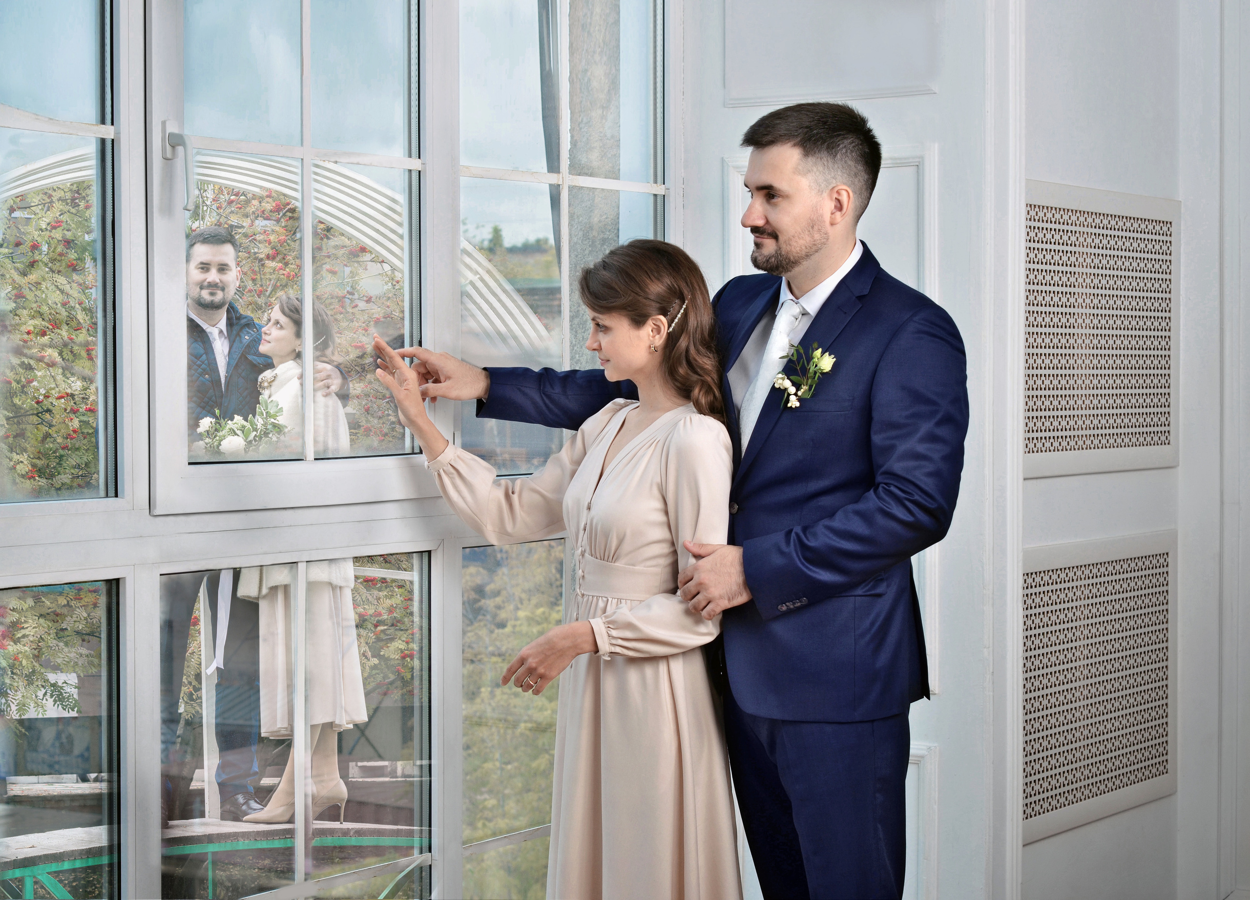 Свадебная съёмка в ЗАГСе и студии. Фотографы для фотосессий в Новосибирске